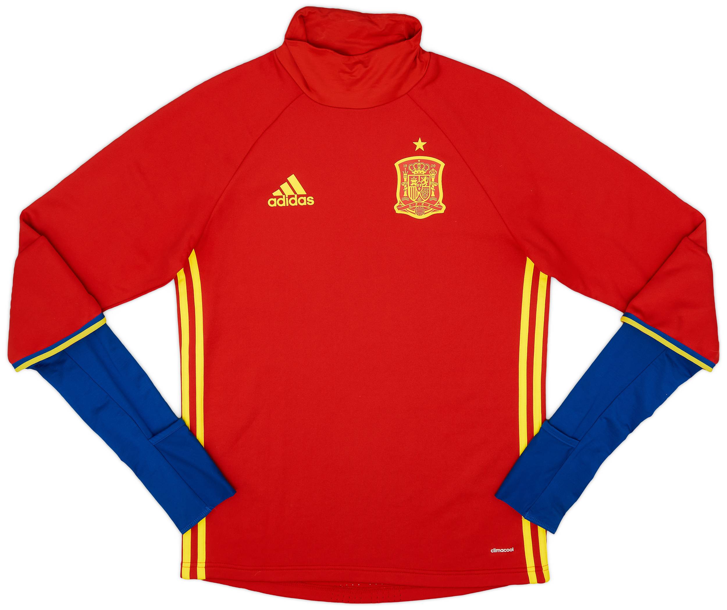 2015-16 Spain adidas Training Top - 9/10 - (S)