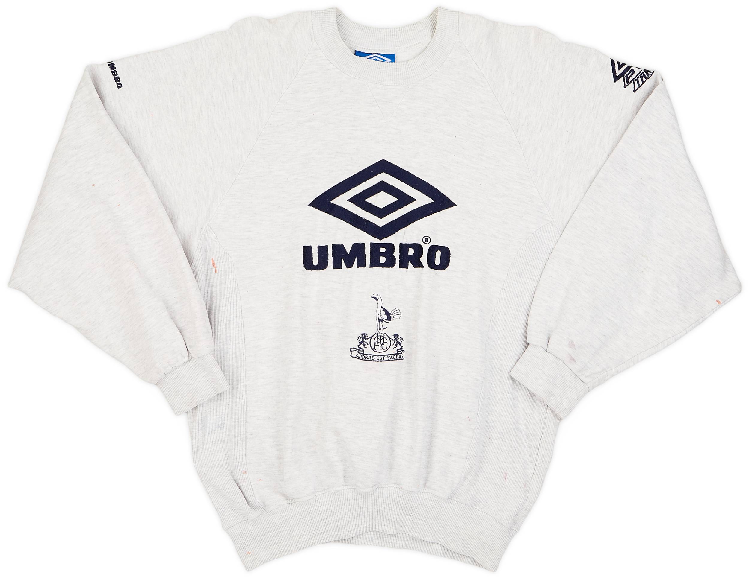1991-92 Tottenham Umbro Sweat Top - 5/10 - (S)
