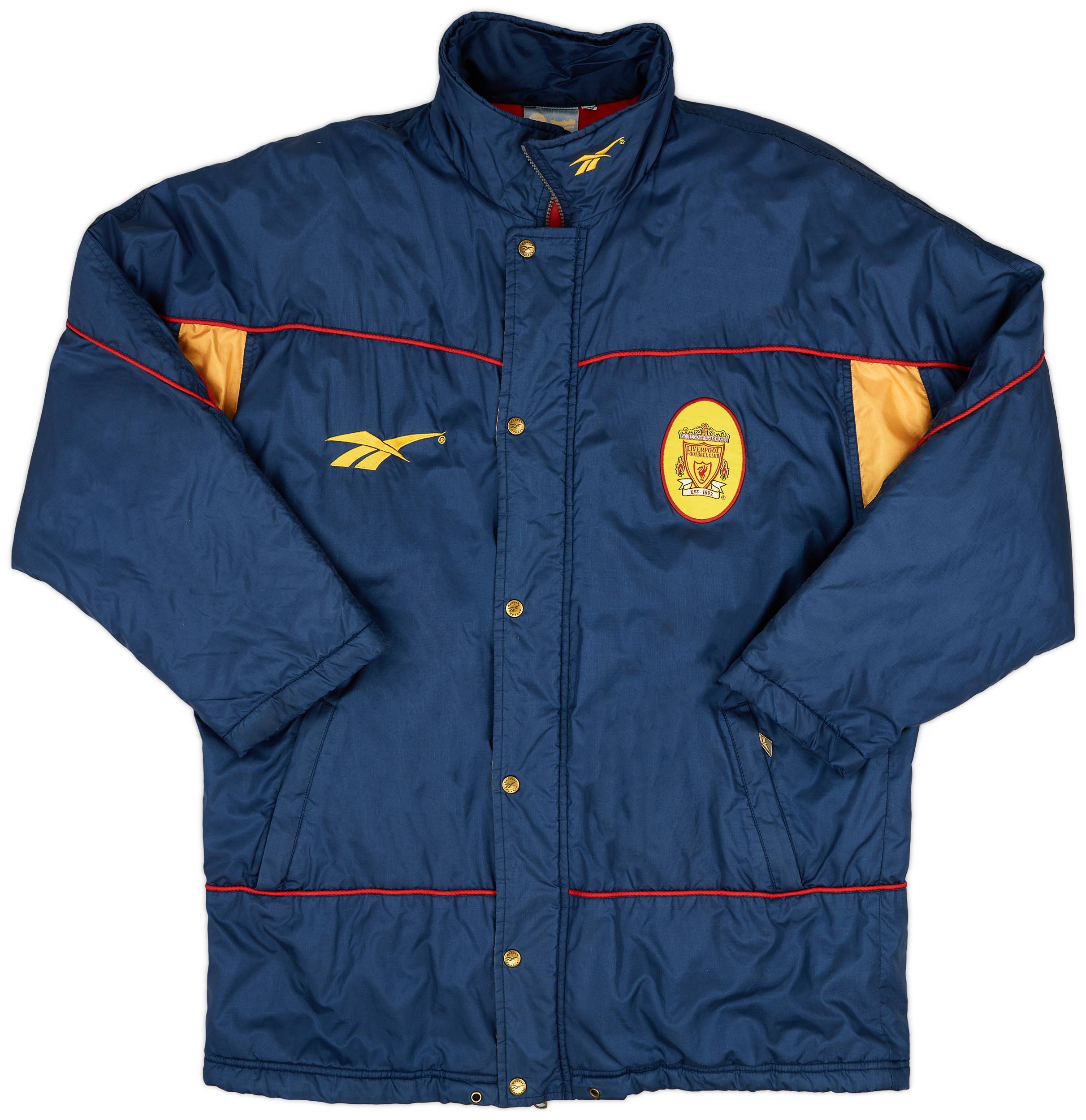 1996-97 Liverpool Reebok Padded Bench Coat - 6/10 - (XL)