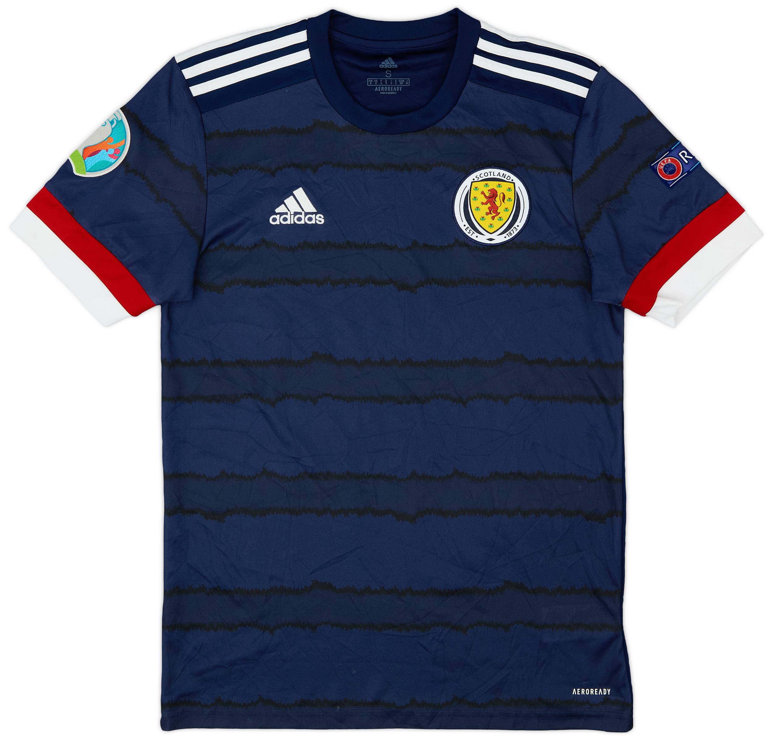 2020-22 Scotland Home Shirt - 7/10 - (S)
