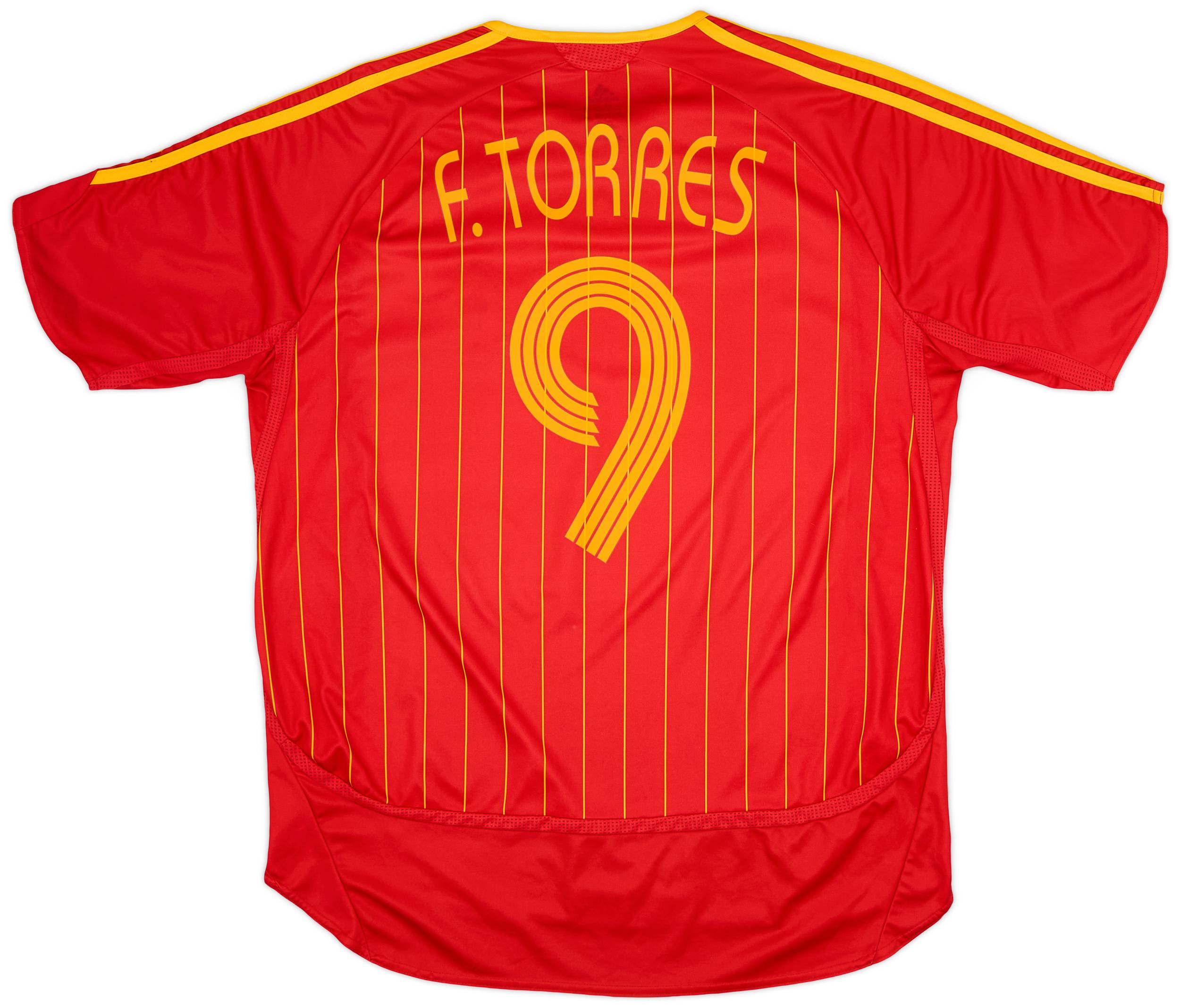 2006-08 Spain Player Issue Home Shirt F.Torres #9 - 8/10 - (XL)