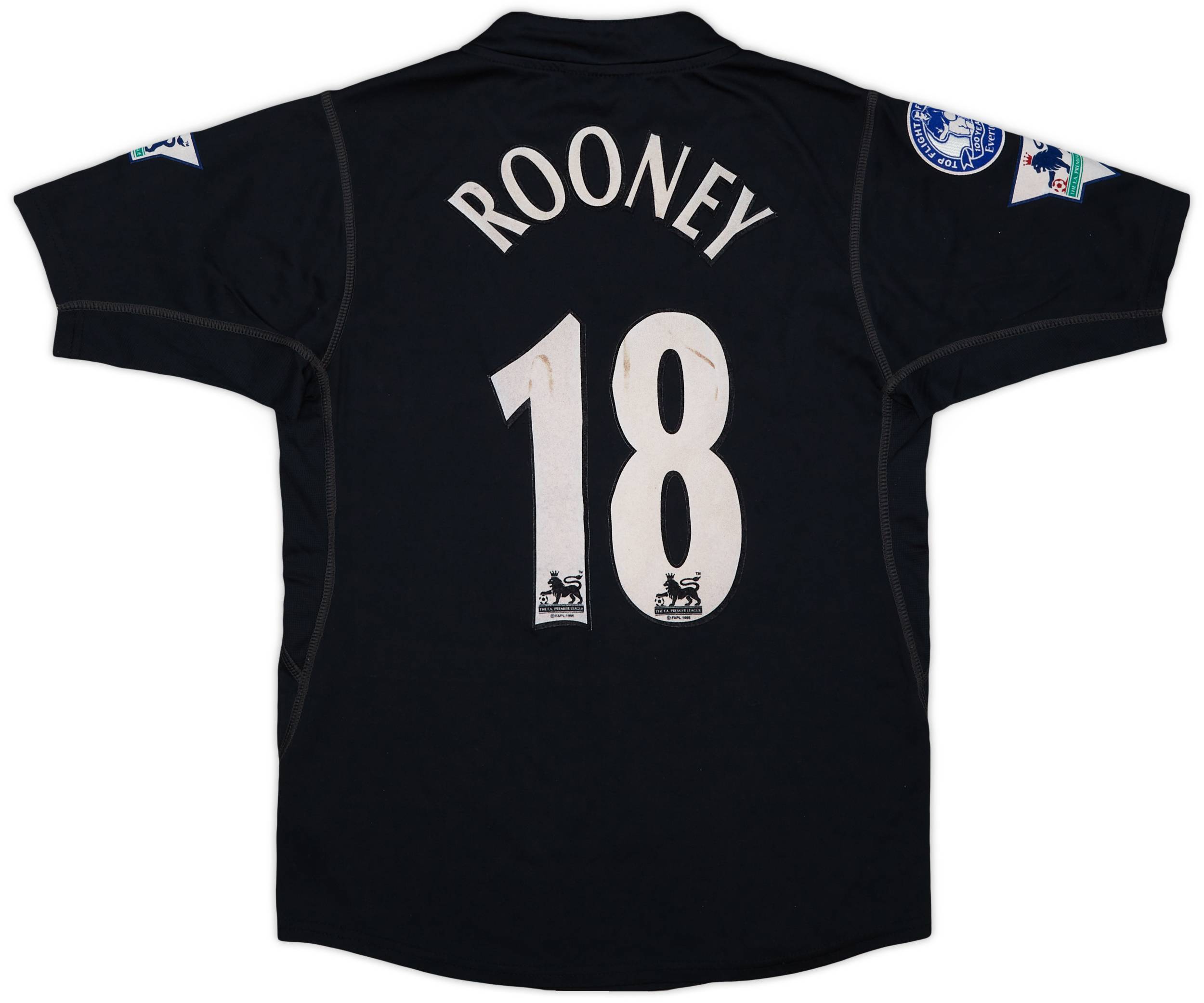 2002-03 Everton Third Shirt Rooney #18 - 7/10 - (XL.Boys)
