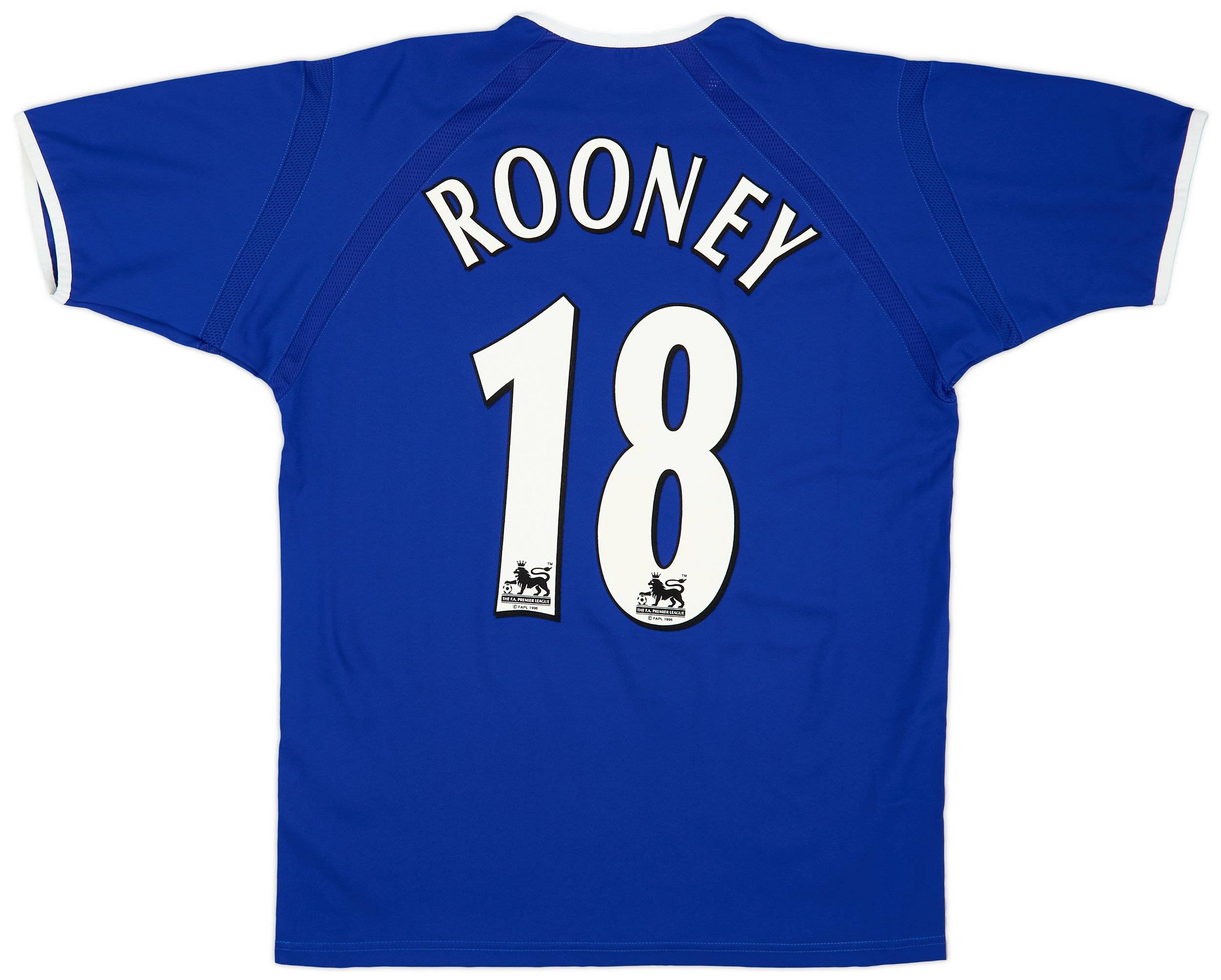 2003-04 Everton Home Shirt Rooney #18 - 10/10 - (S)