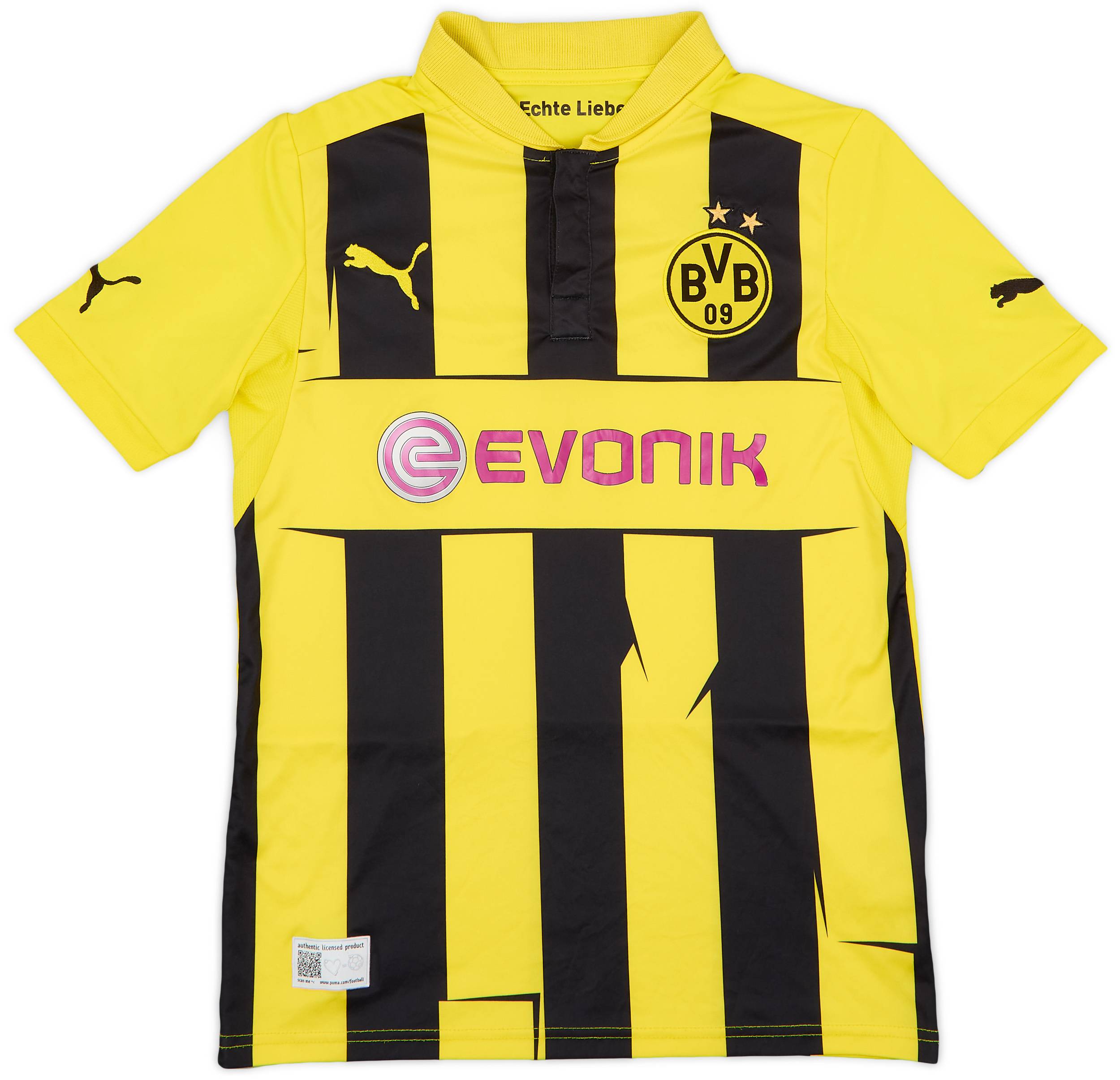 2012-13 Borussia Dortmund European Home Shirt - 7/10 - (XL.Boys)
