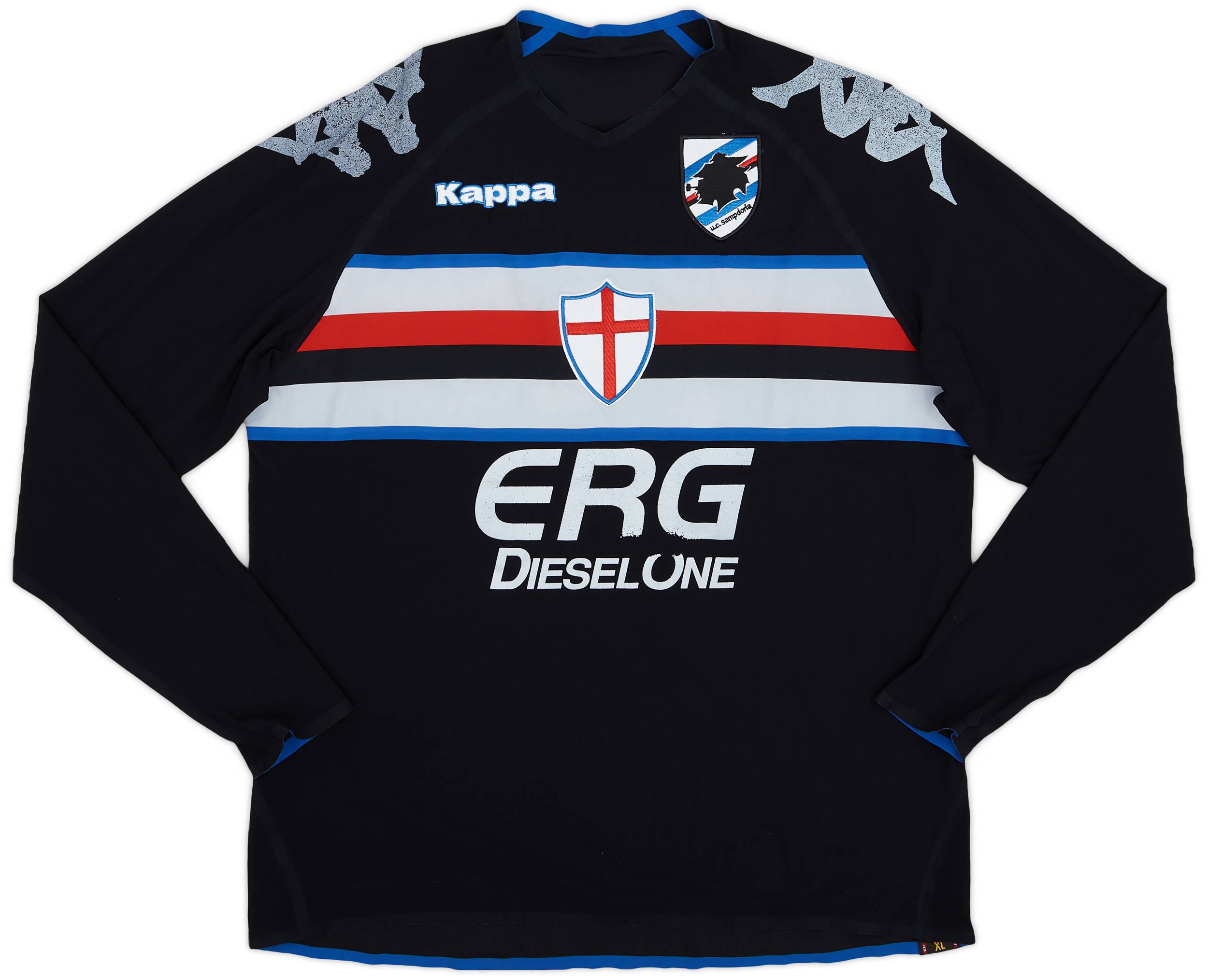 2006-07 Sampdoria Player Issue Third L/S Shirt - 5/10 - (XL)