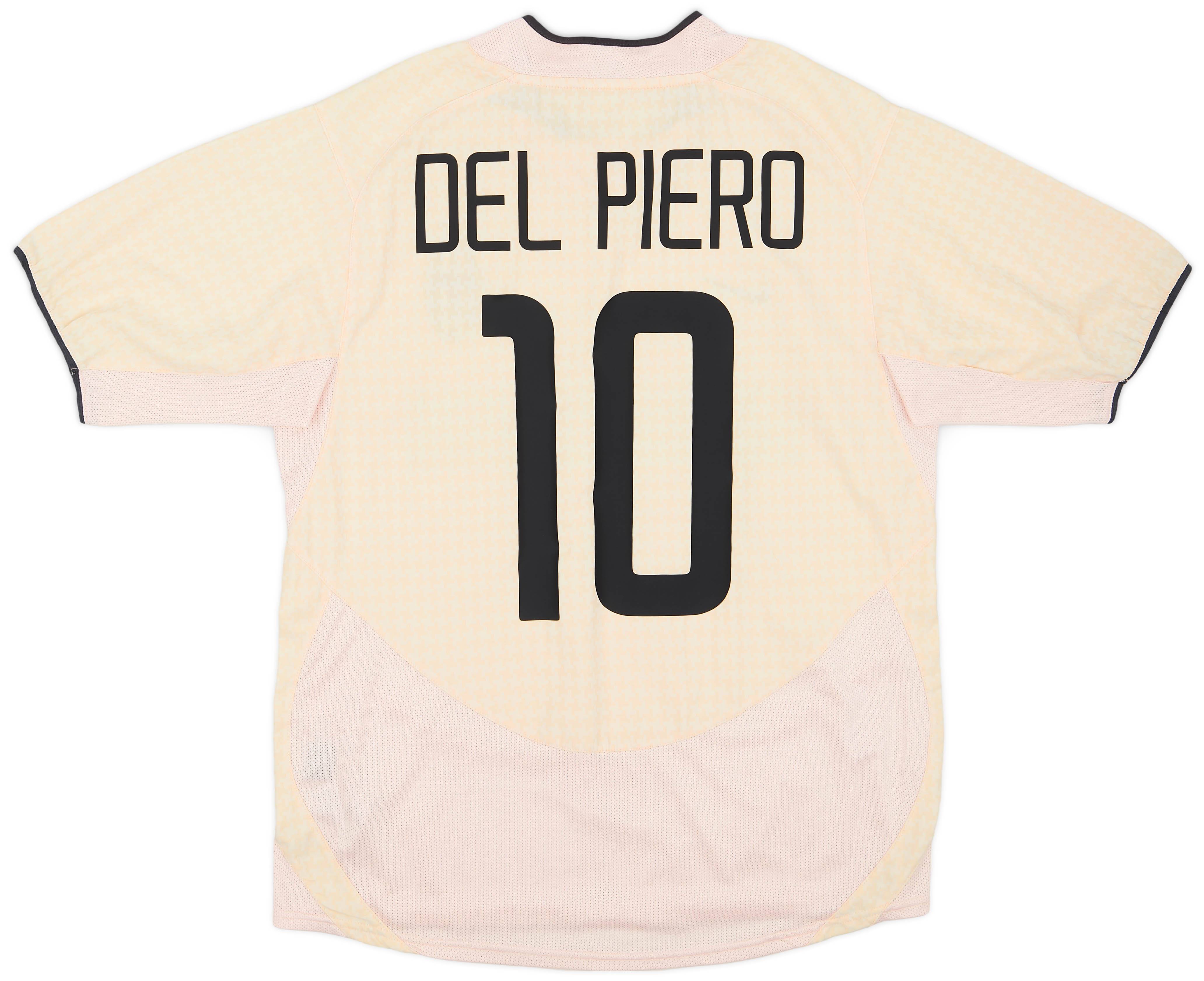 2003-04 Juventus Away Shirt Del Piero #10 - 5/10 - (M)