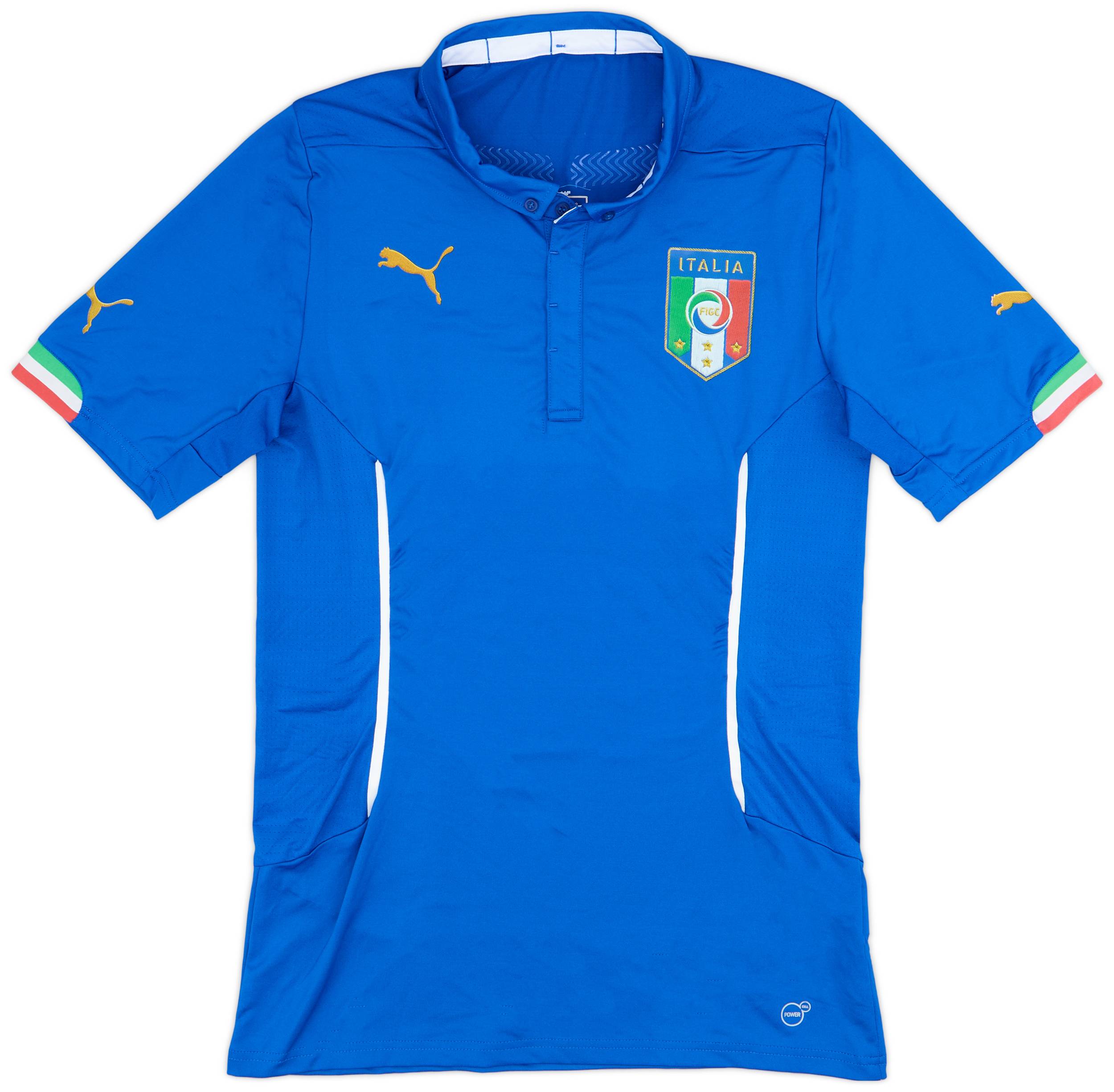 2014-15 Italy Player Issue Home Shirt - 10/10 - (XXL)