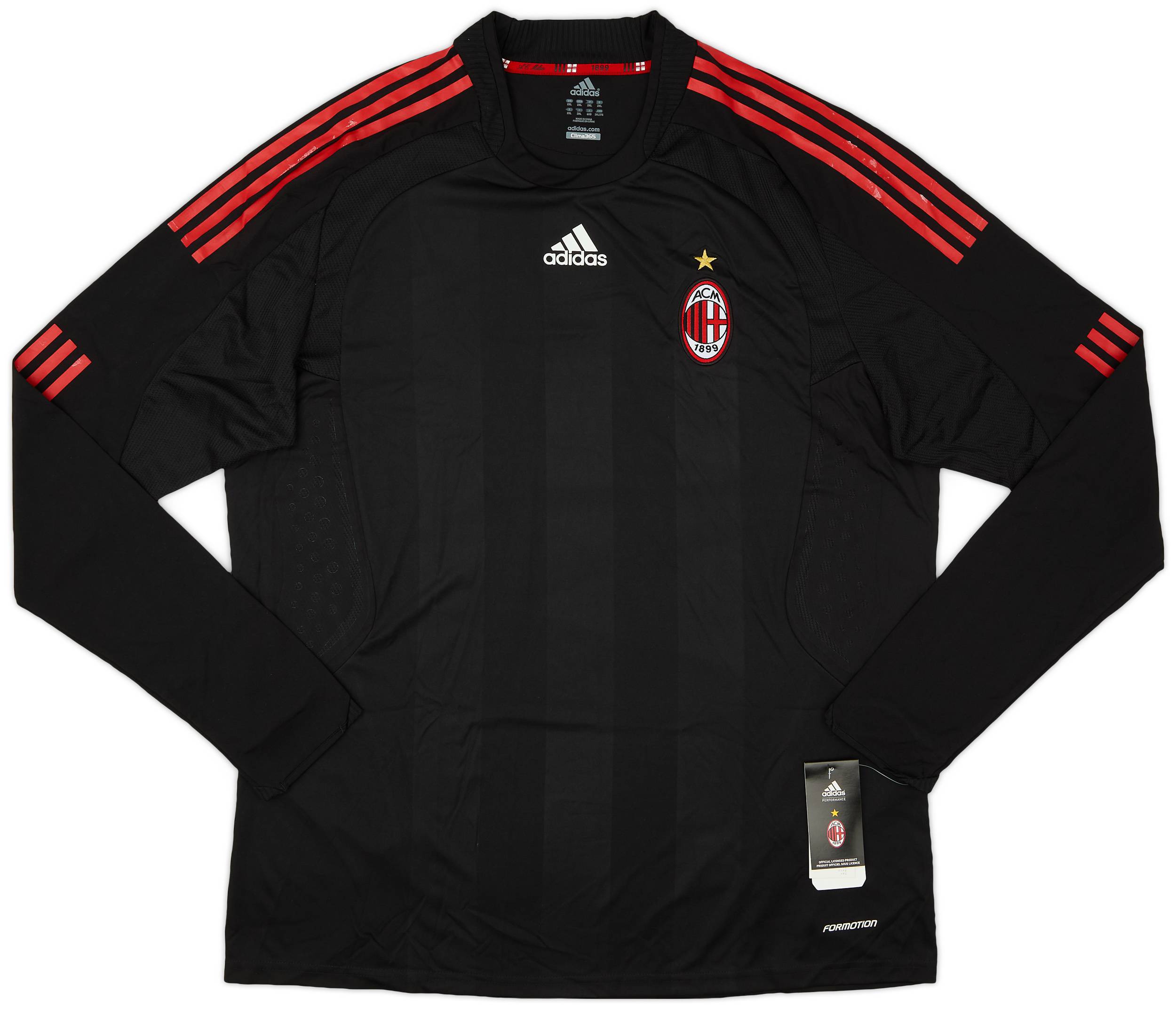 トップス 03s AC milan uniform KAKA #22 longsleeve AC Milan 2006/07 Kaka #22 Red Home Long Sleeve Soccer Jersey