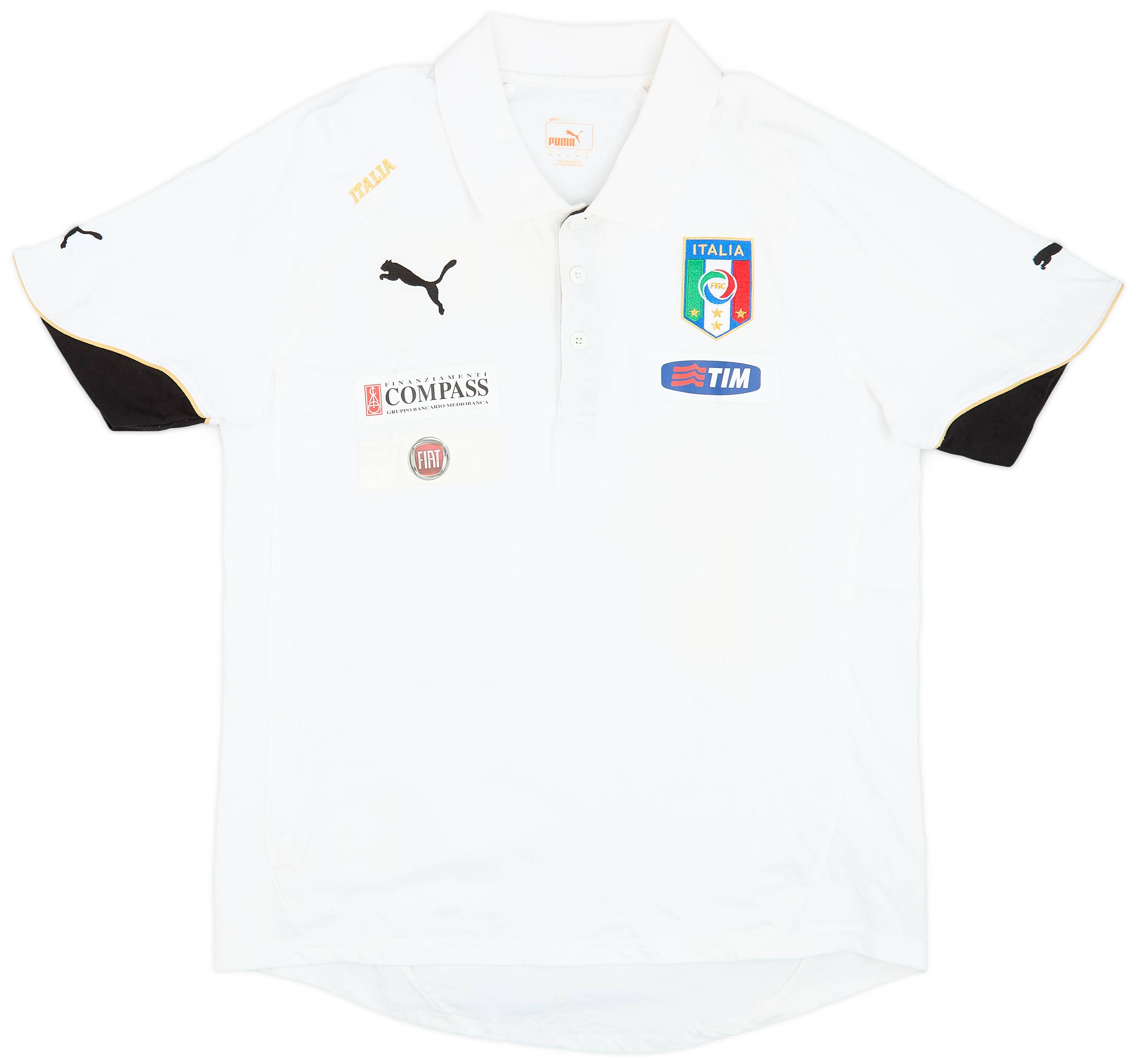 2008 09 Italy Puma Polo Shirt 9 10 M