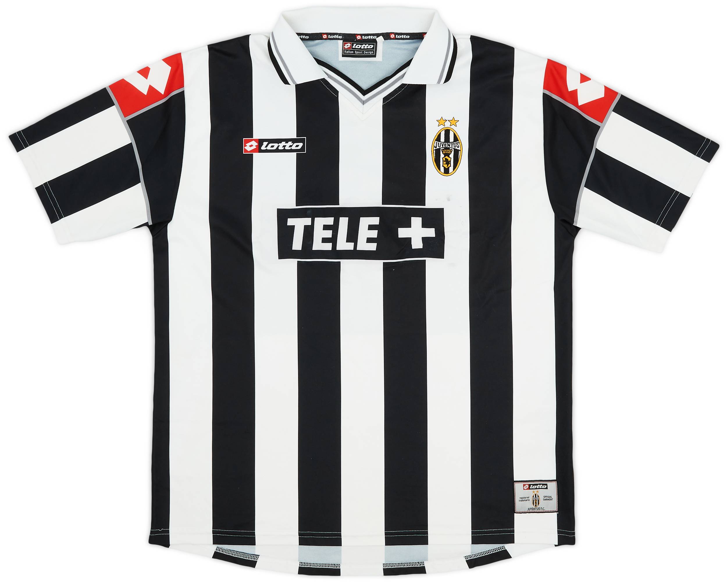 2000 01 Juventus Home Shirt 7 5 10 XL
