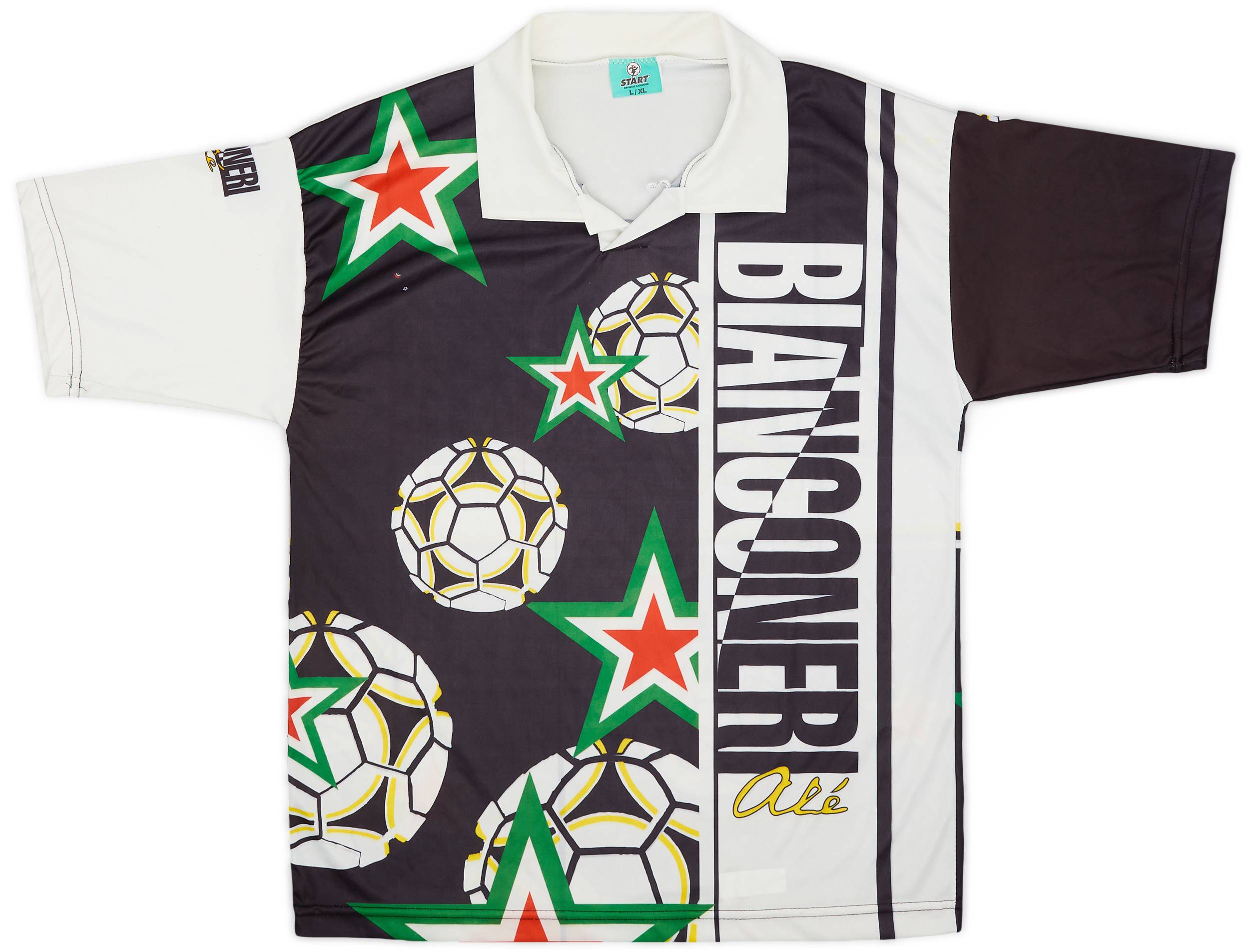 1990s Juventus Start Graphic Shirt - 9/10 - (L/XL)