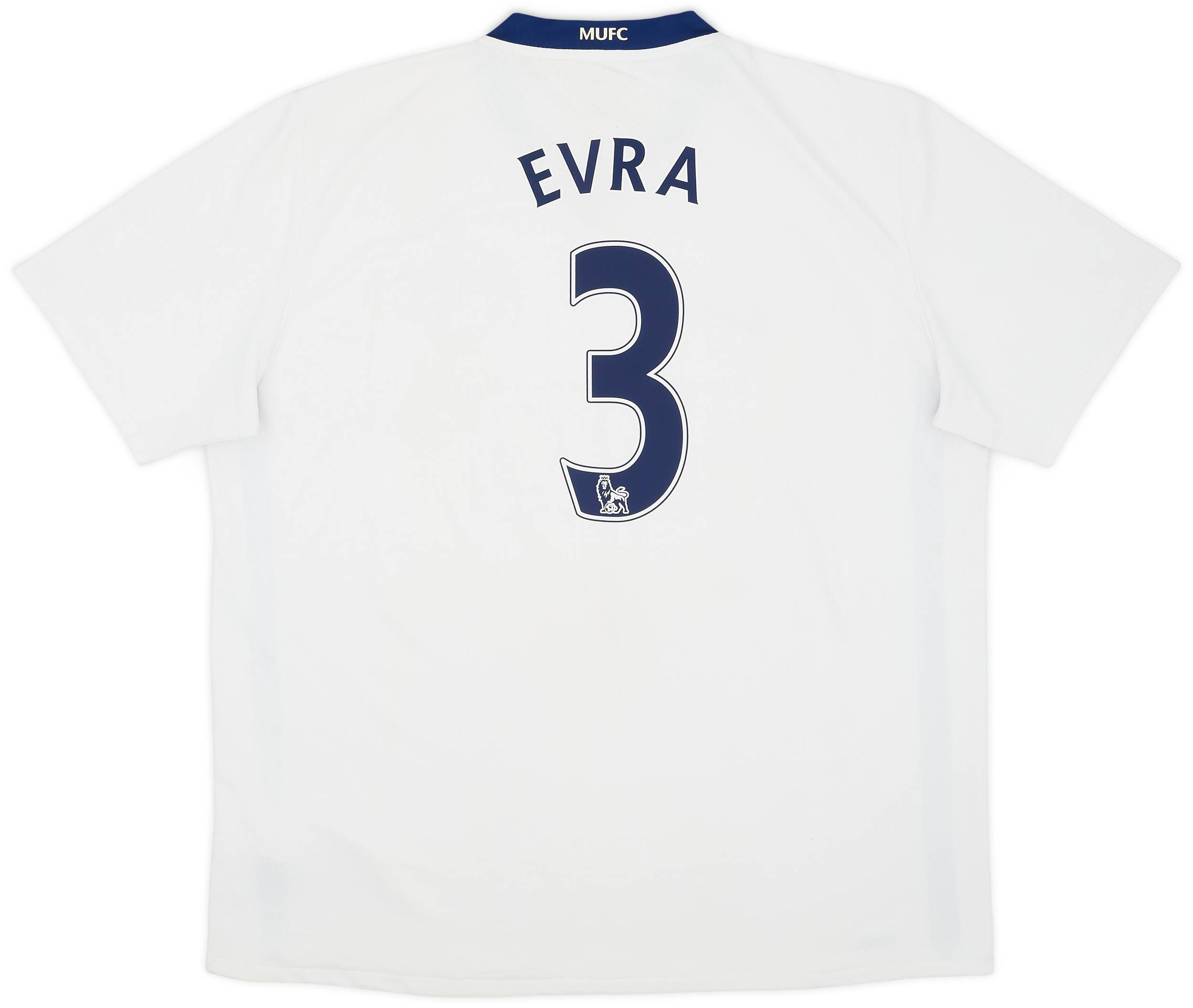 2008-10 Manchester United Away Shirt Evra #3 - 6/10 - (XXL)