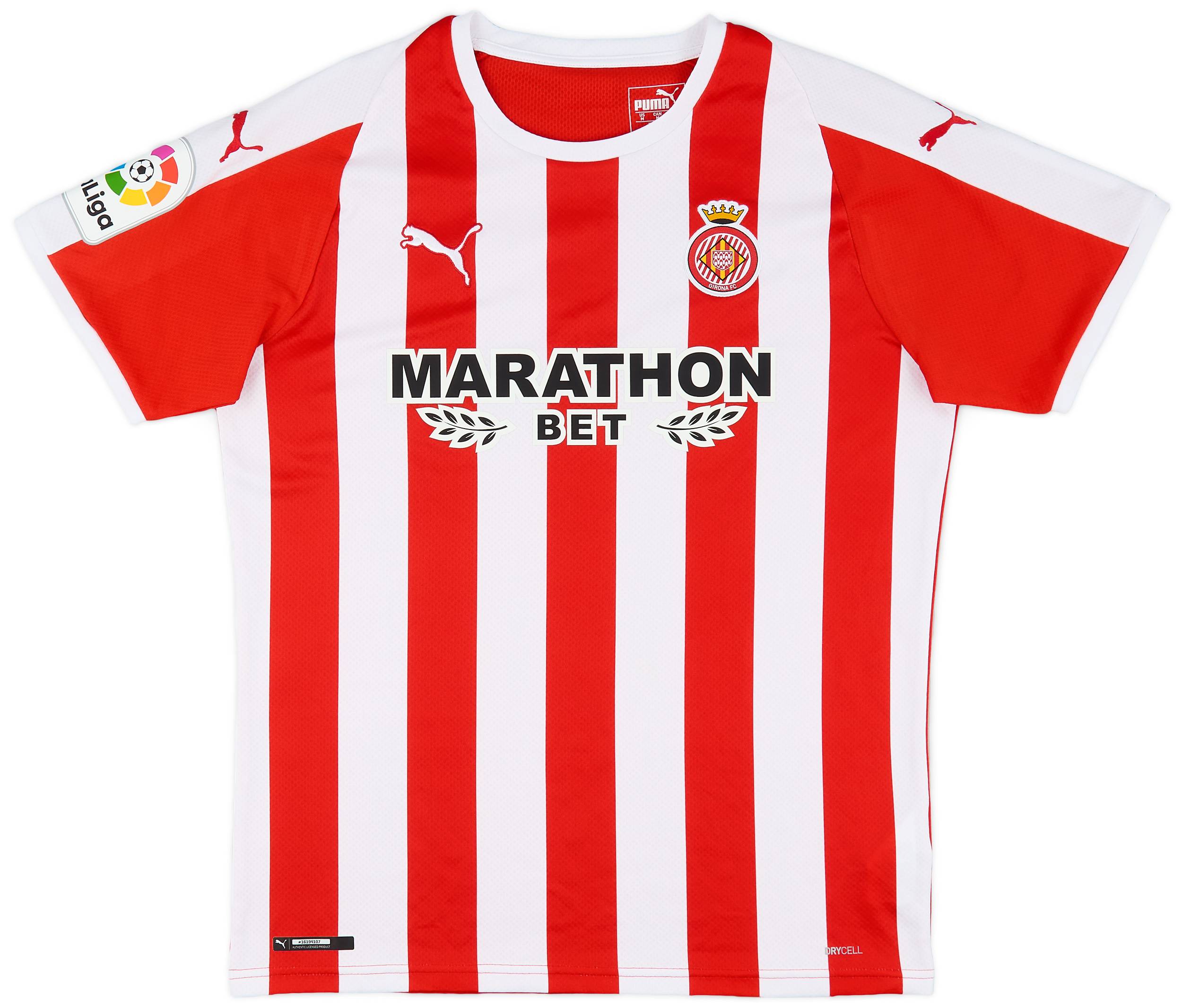 2019-20 Girona Home Shirt - 9/10 - (M)