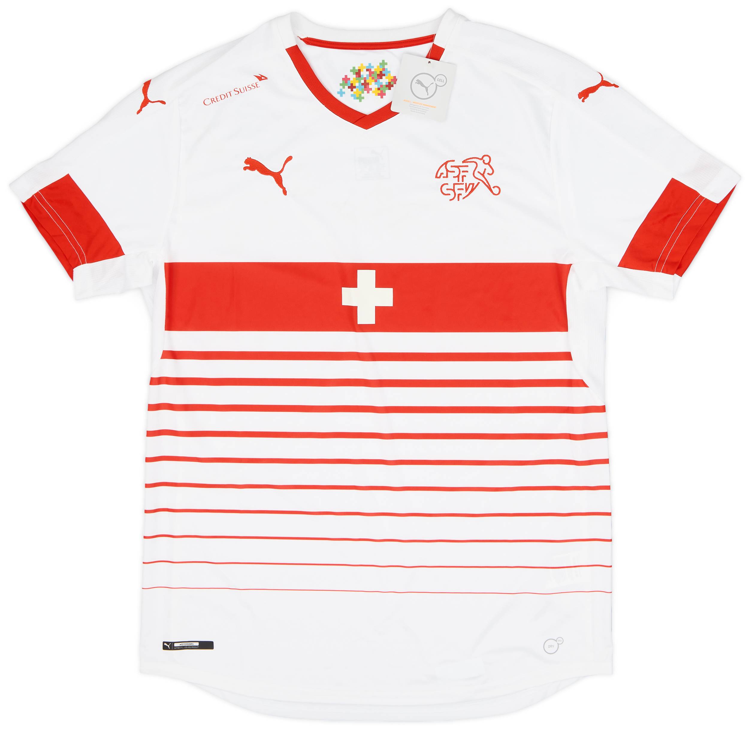2016-17 Switzerland Away Shirt (L)