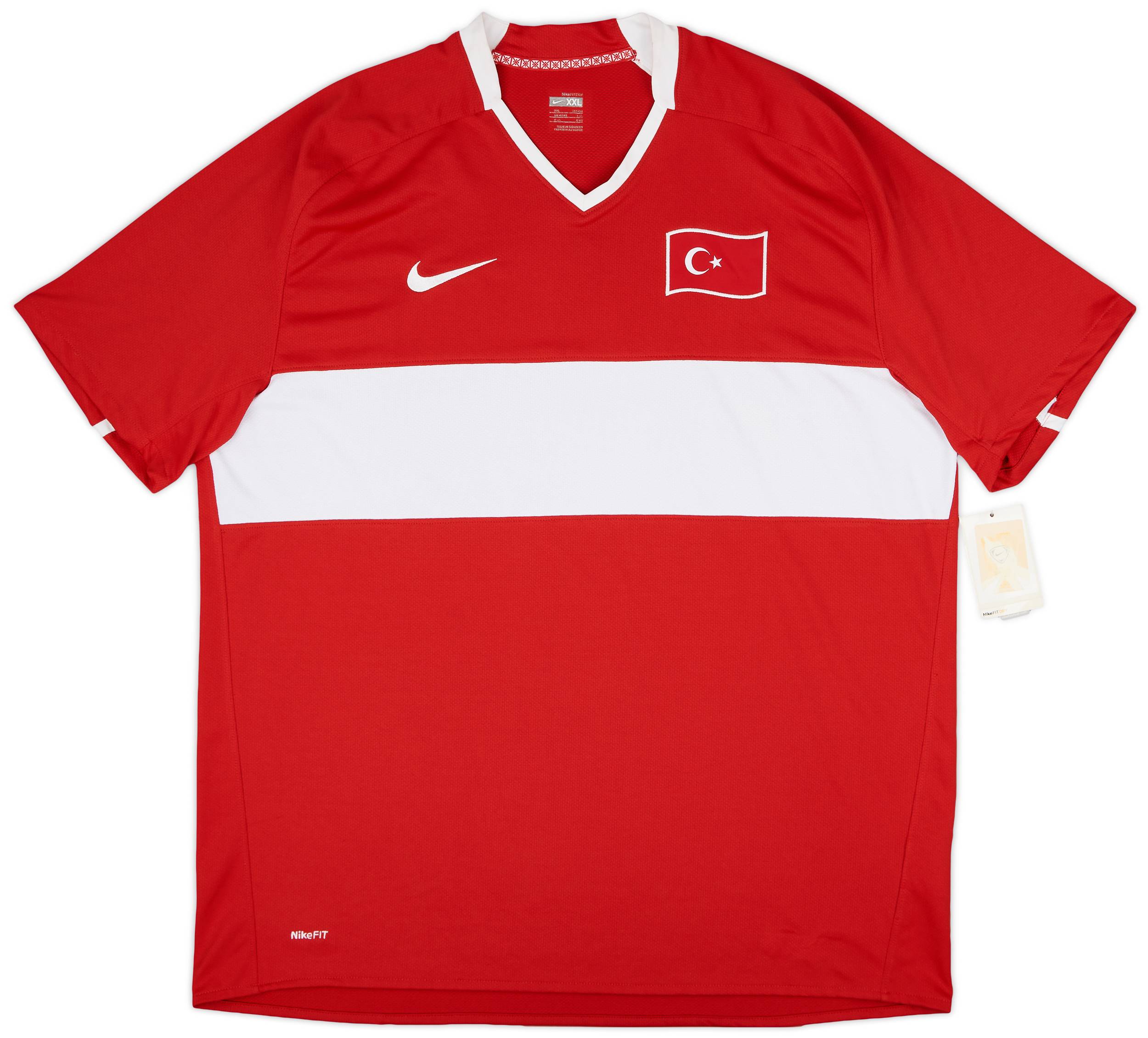 2008-10 Turkey Home Shirt (XXL)