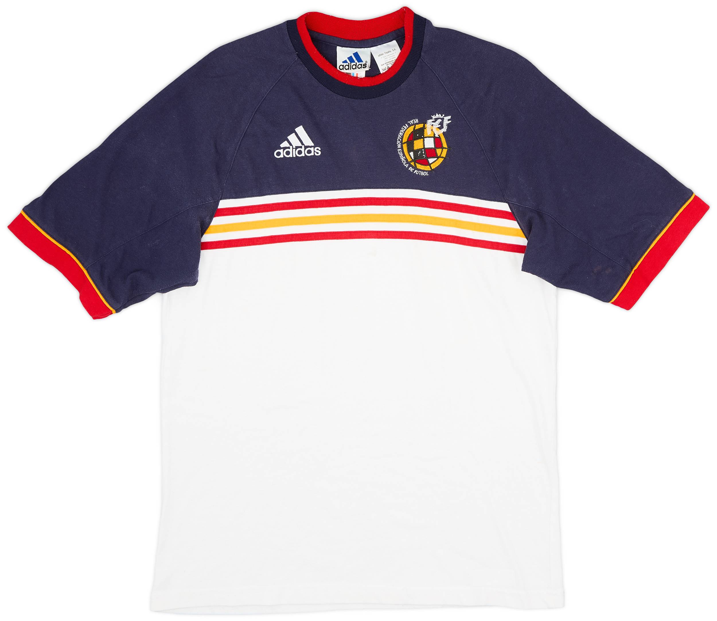 1998-99 Spain adidas Training Shirt - 7/10 - (S)