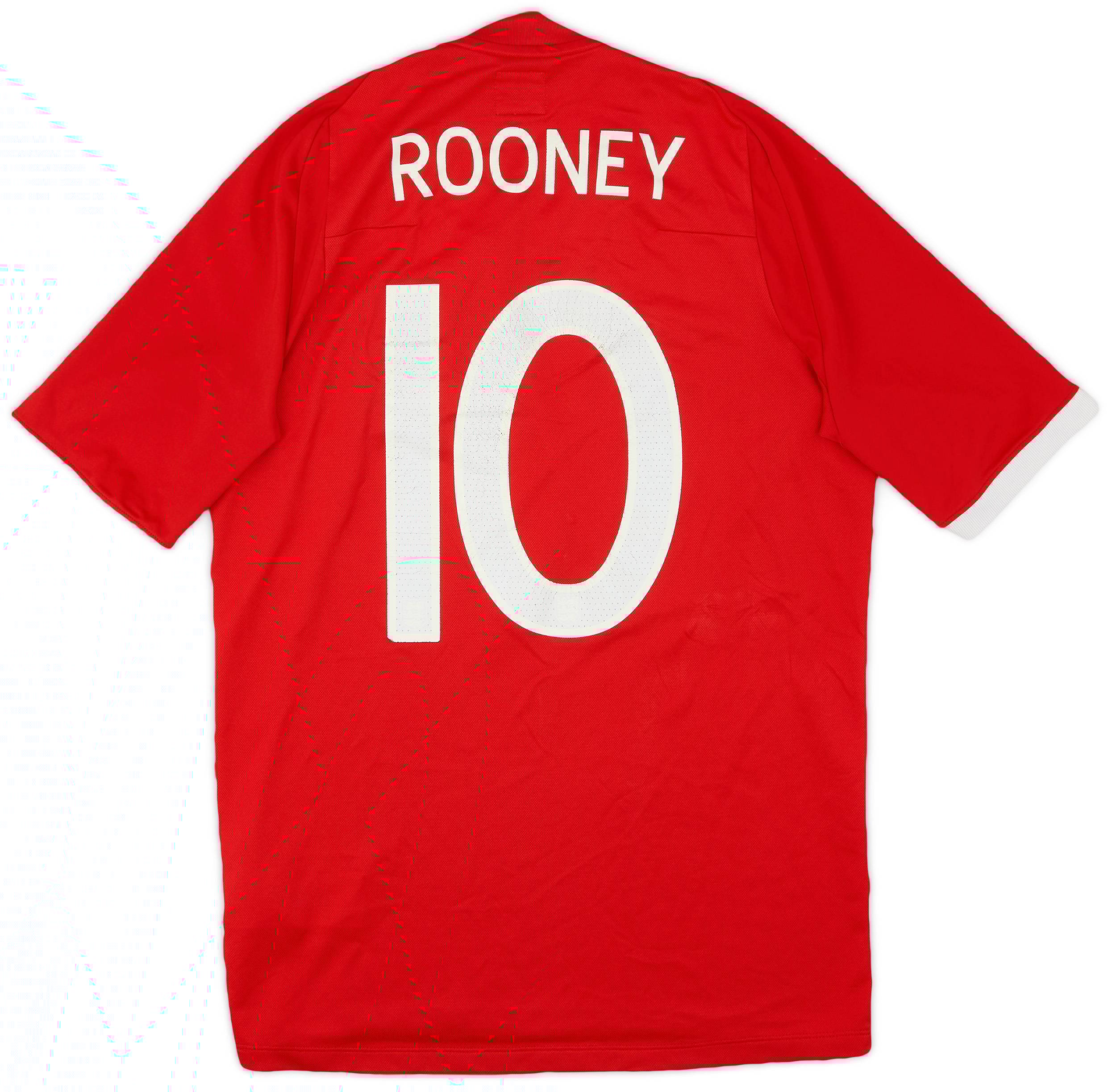 2010-11 England Away Shirt Rooney #10 - 5/10 - (S)