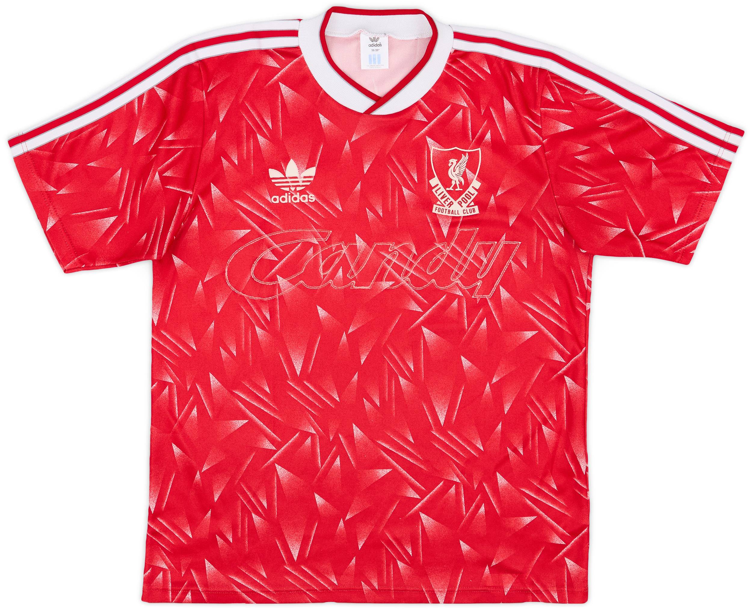 公式 復刻 Liverpool  89/91 Home Shirt