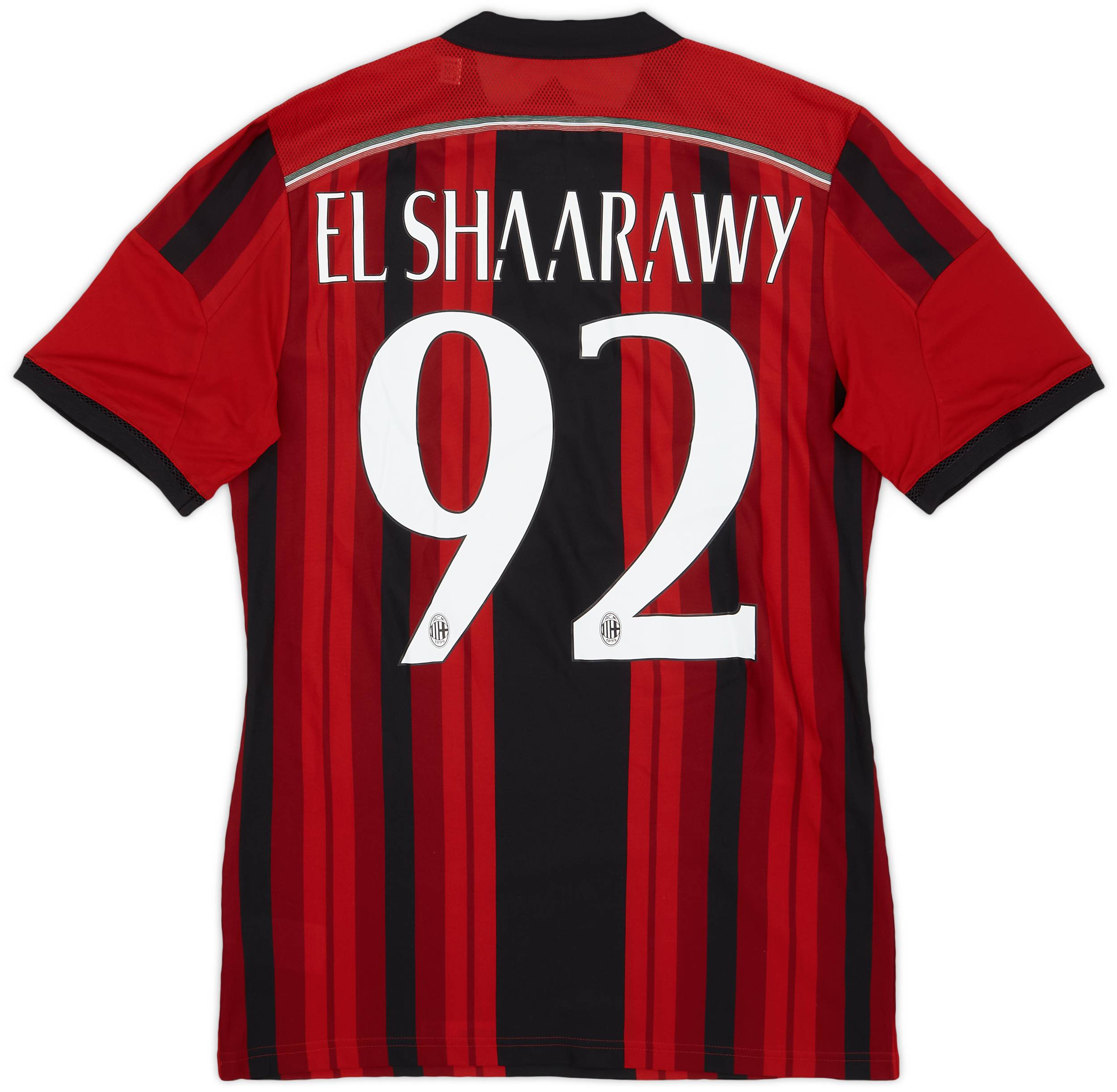 2014-15 AC Milan Home Shirt El Shaarawy #92 (M)