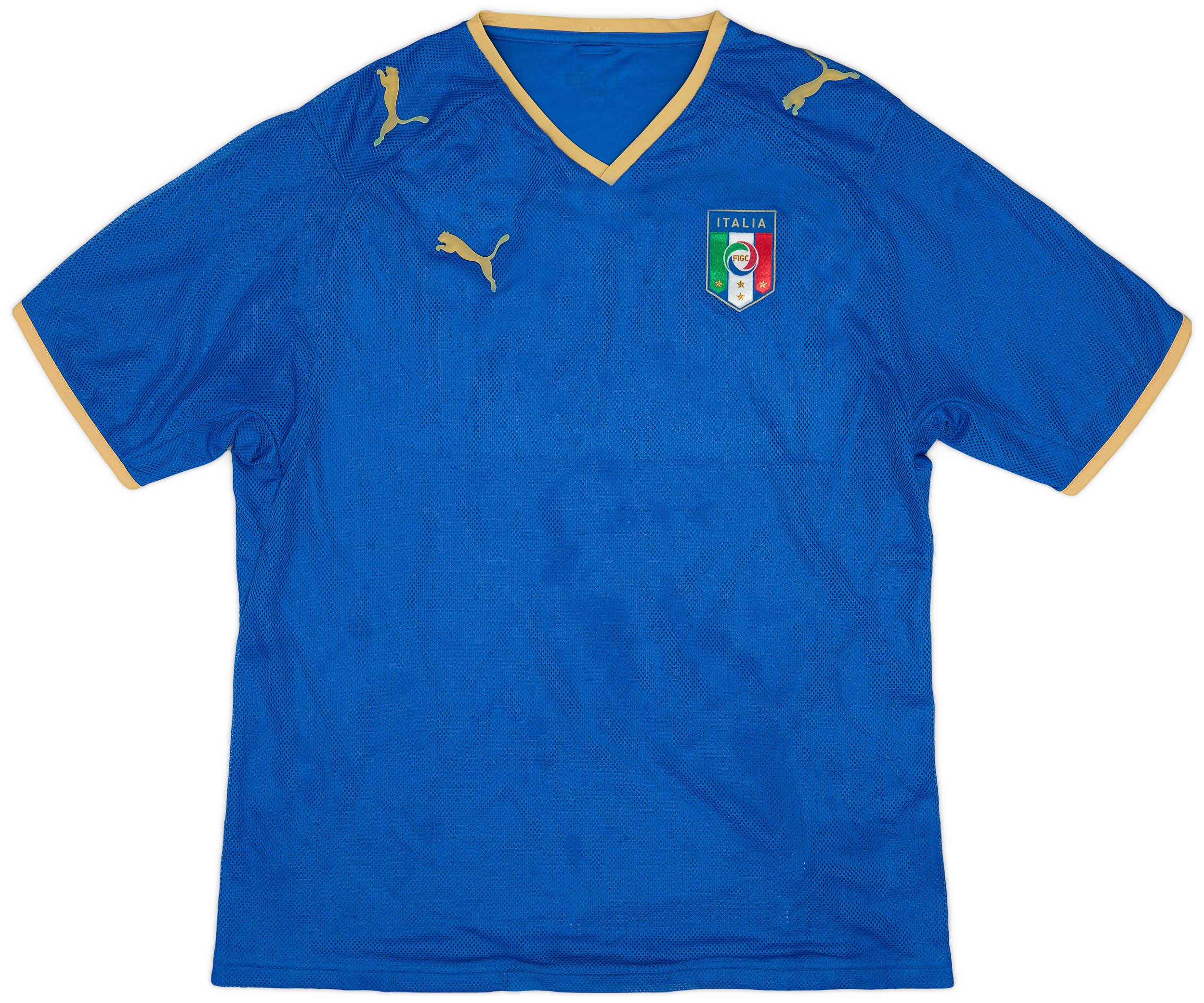 2007-08 Italy Home Shirt - 6/10 - (L)