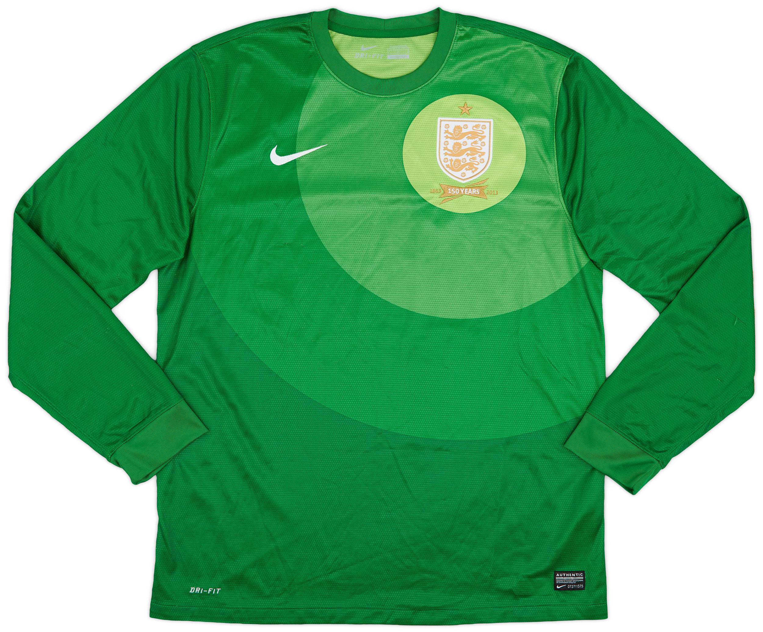 2013 England GK 150th Anniversary Shirt - 6/10 - (L)