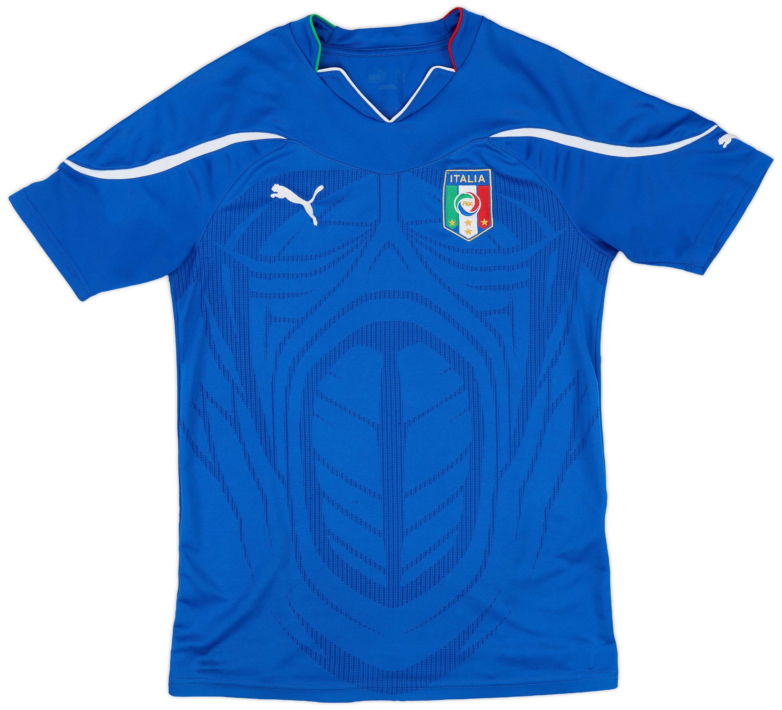 2010-12 Italy Home Shirt - 7/10 - (S)