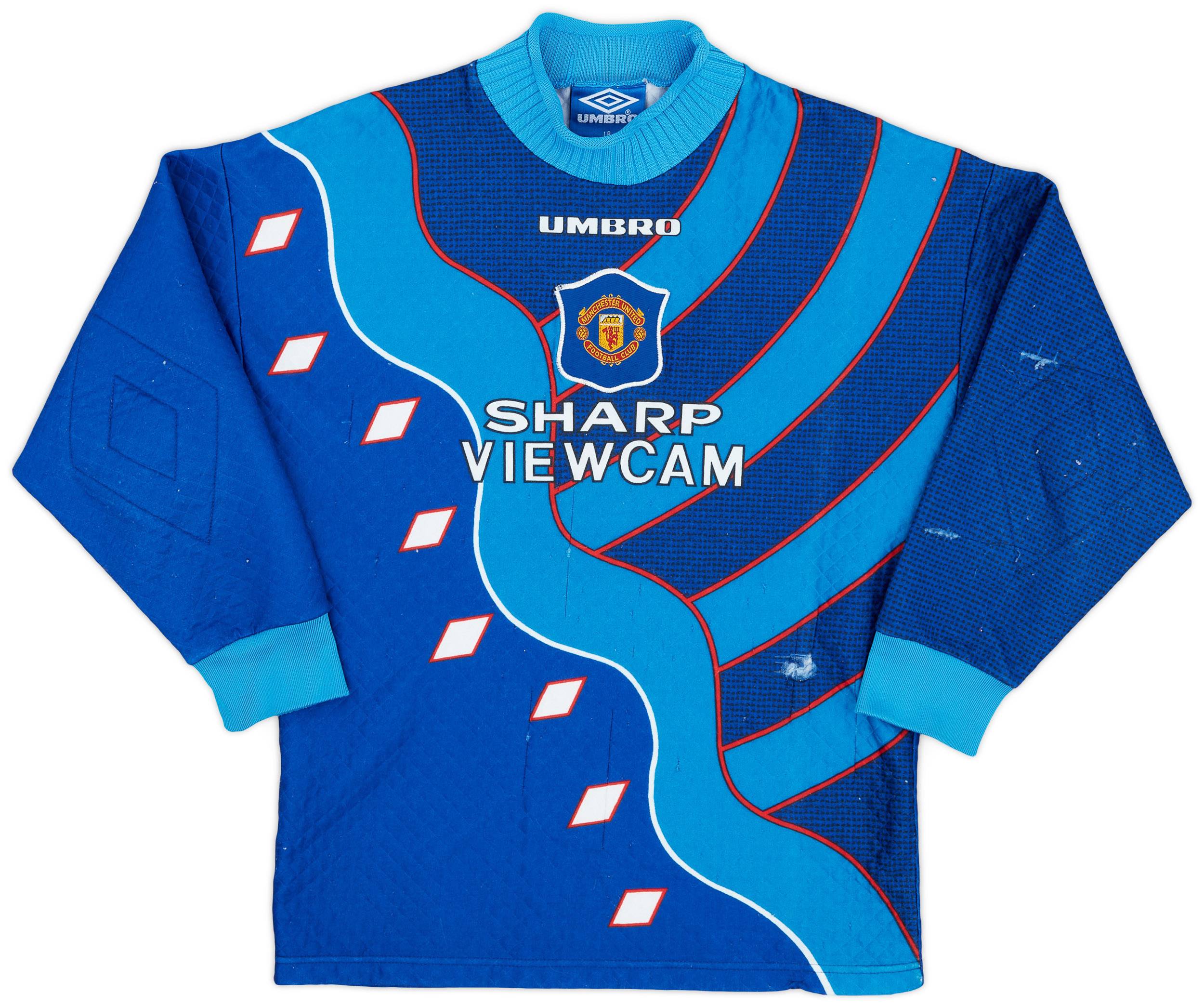 1994-97 Manchester United GK Third Shirt - 5/10 - (L.Boys)