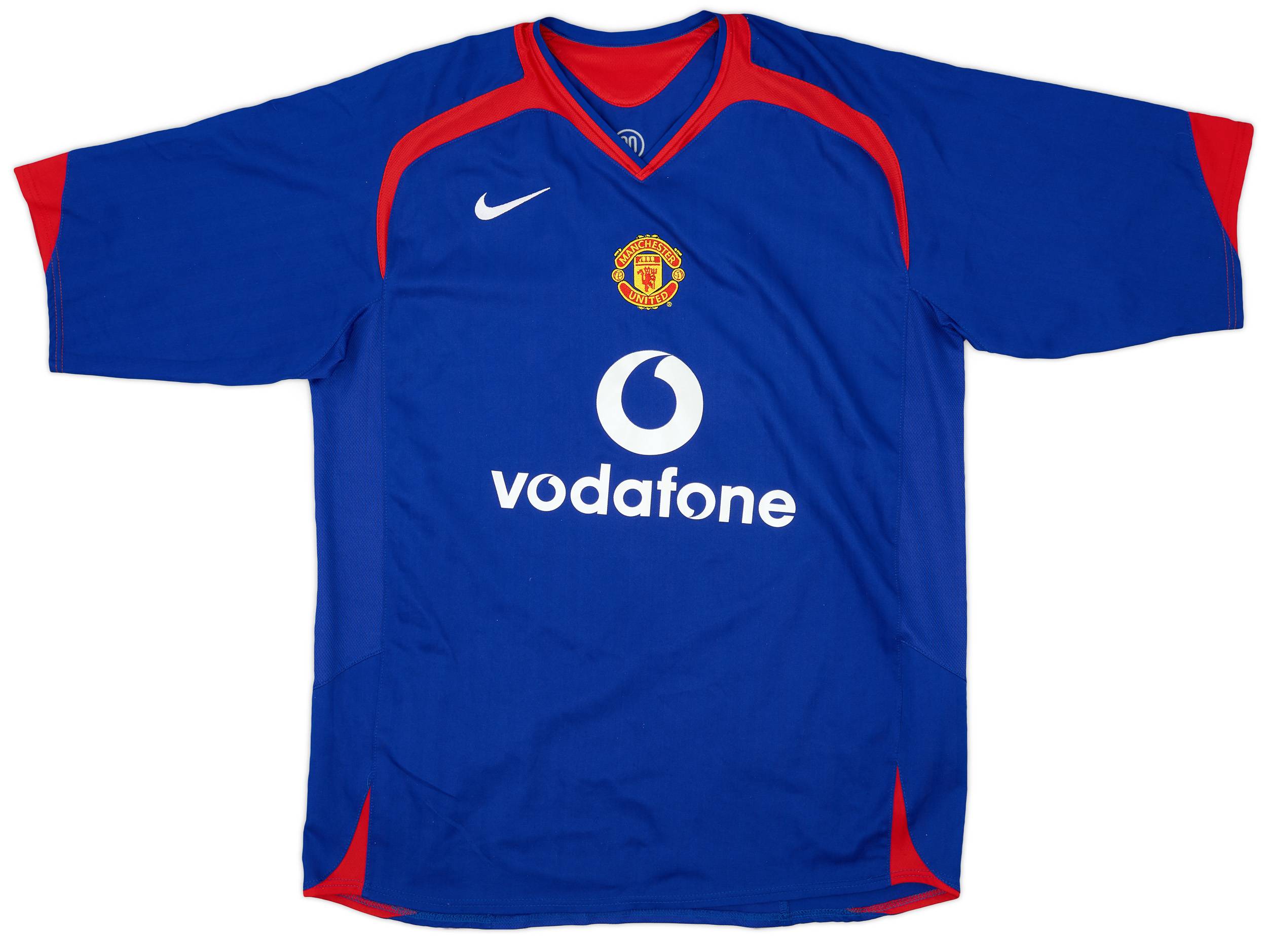 2005-06 Manchester United Away Shirt #7 - 8/10 - (L)