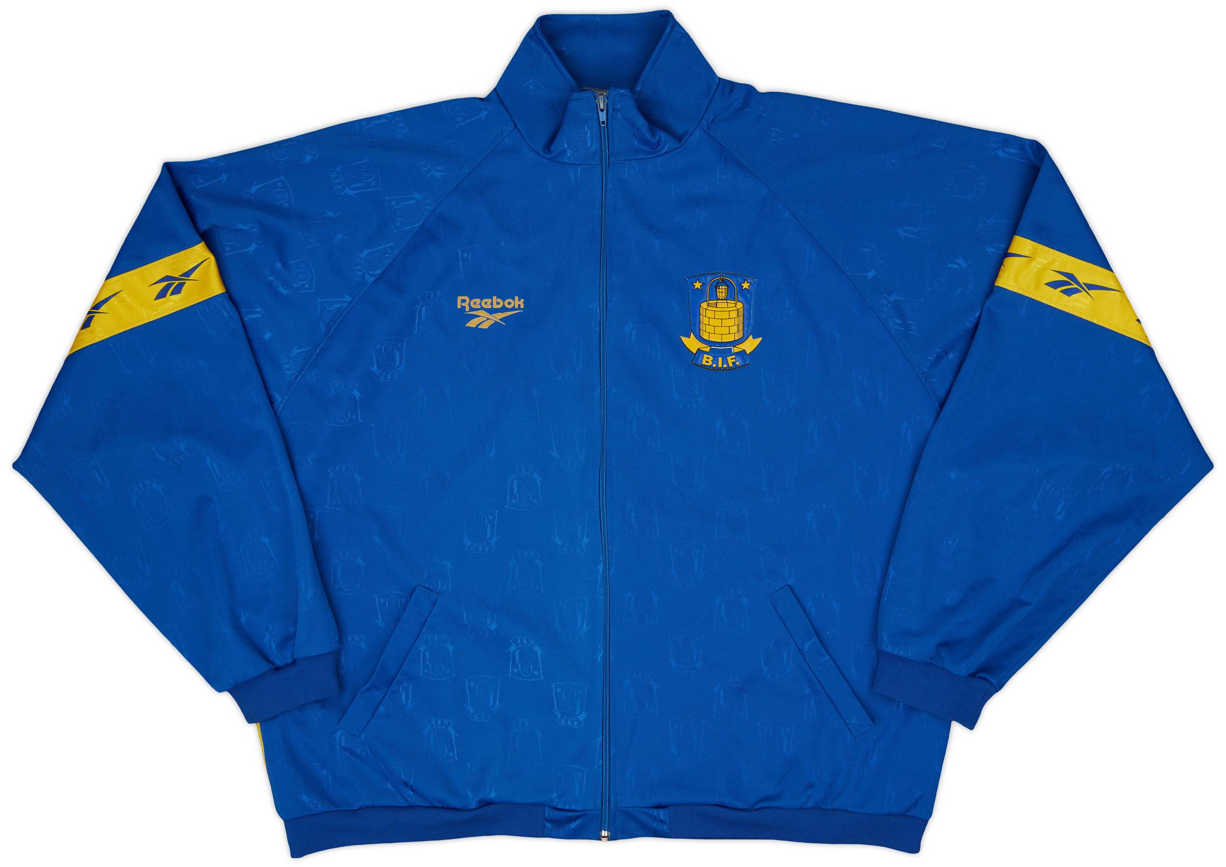1995-96 Brondby Reebok Track Jacket - 8/10 - (XXL)