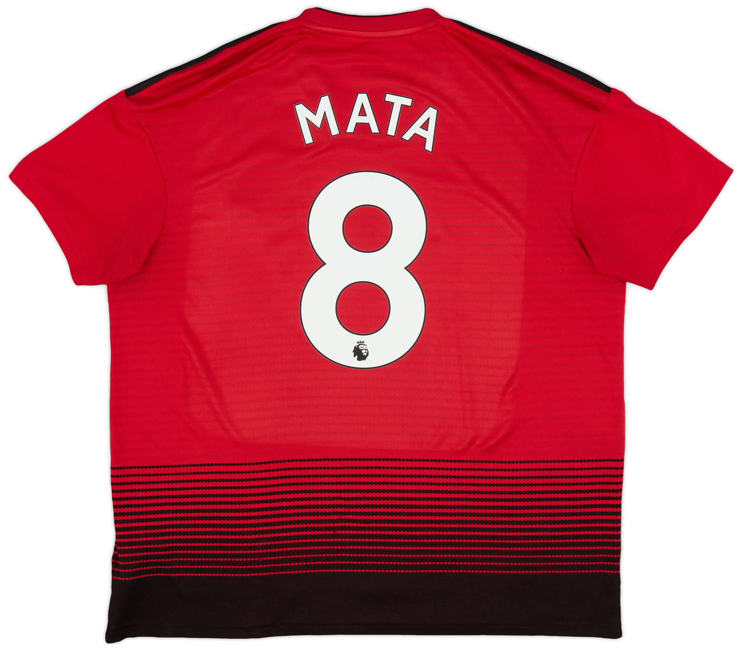 2018-19 Manchester United Home Shirt Mata #8 - 8/10 - (XL)