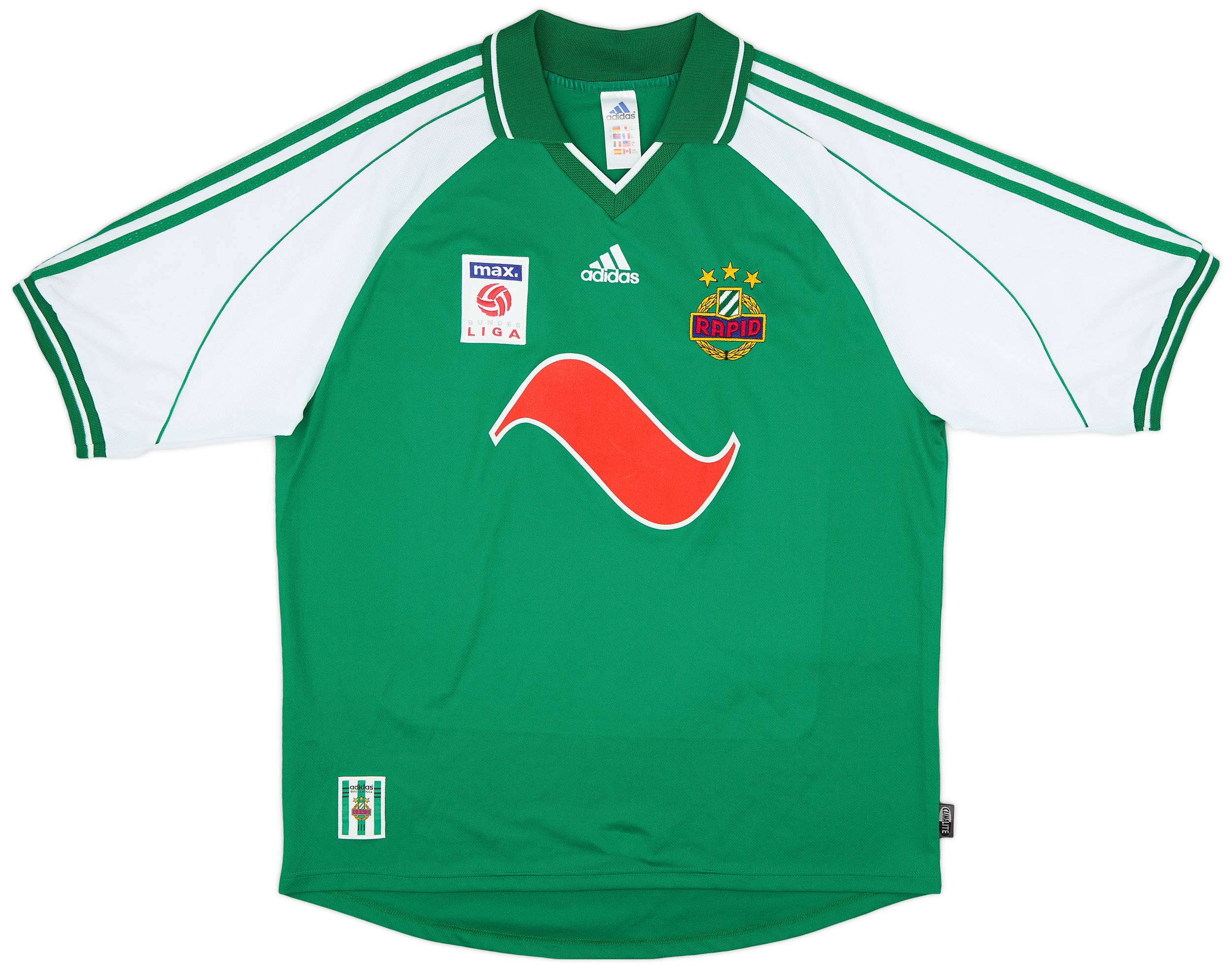 1999-00 Rapid Vienna Home Shirt - 9/10 - (L)