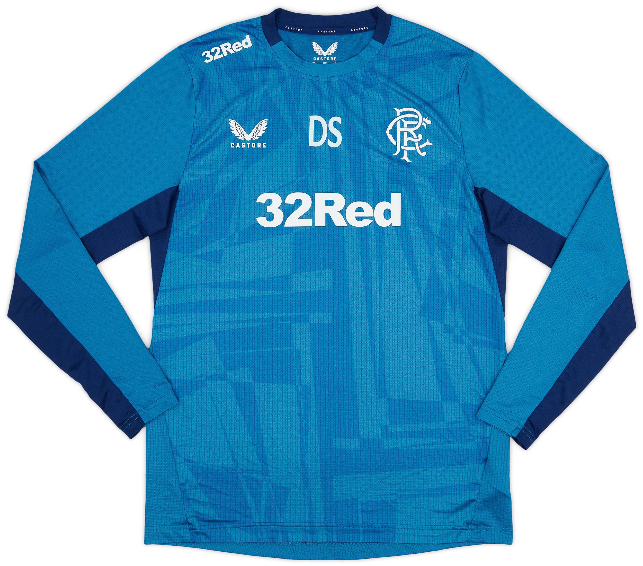 Long Sleeve New Rangers Training Kit 2023-24 Rangers Staff Issue