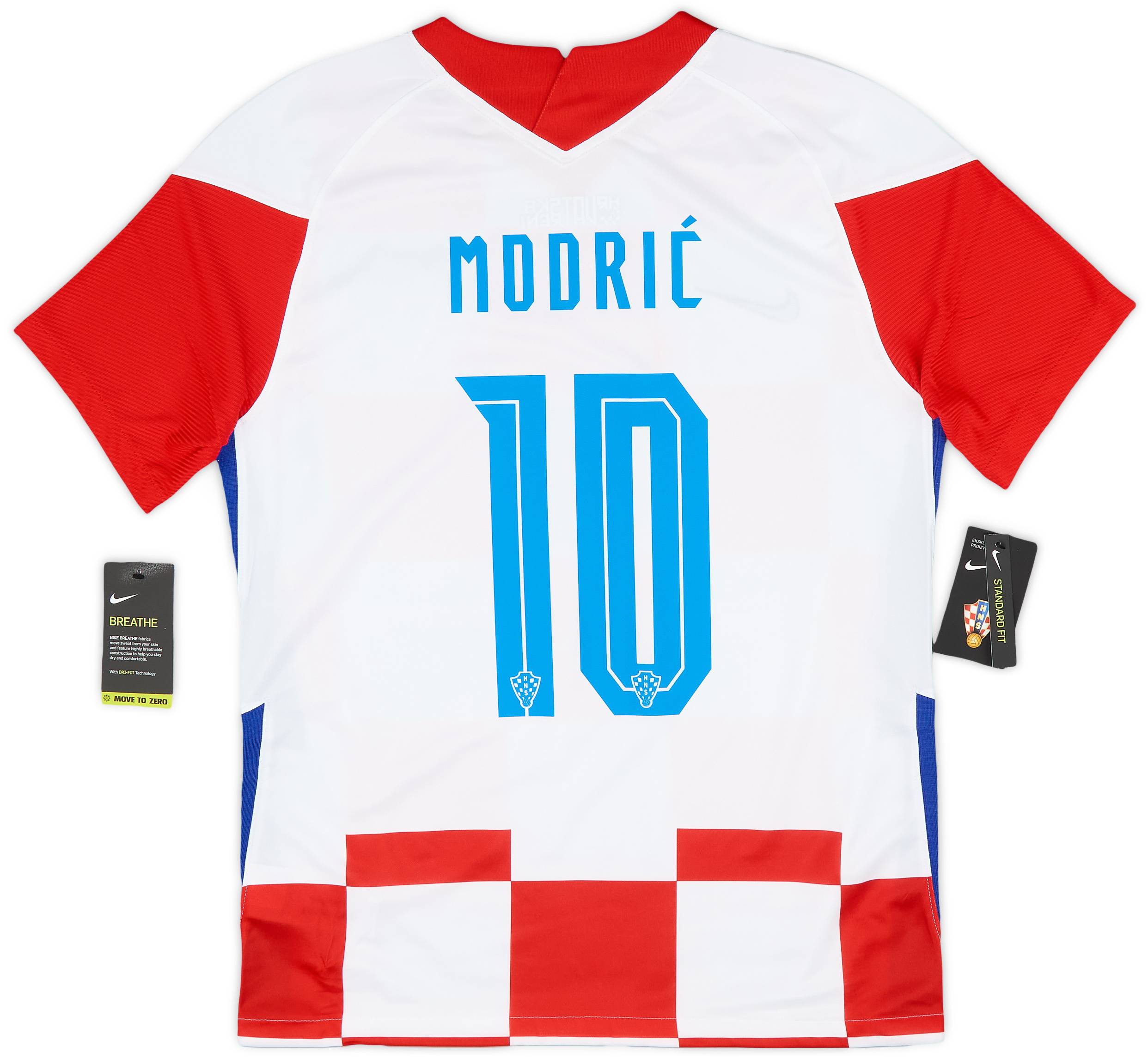 2020-21 Croatia Home Shirt Modric #10 (M)