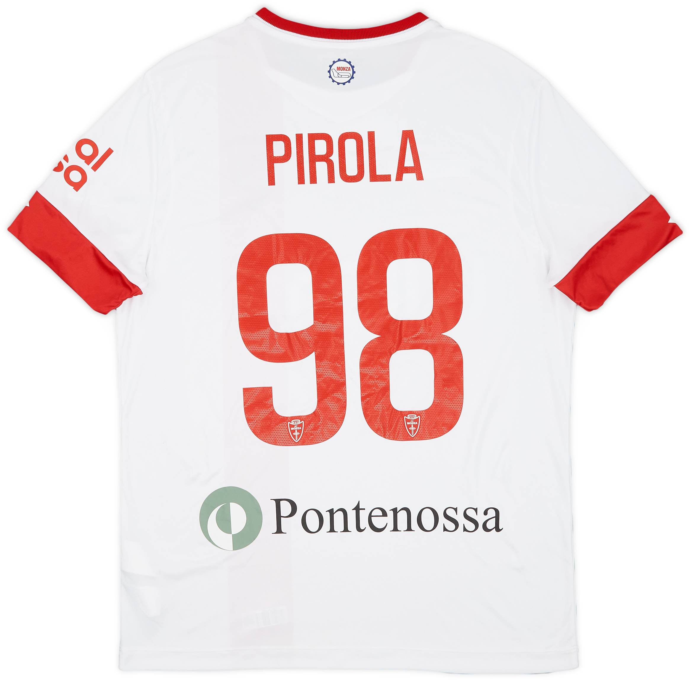 2021-22 Monza Away Shirt Pirola #98 - 8/10 - (L)