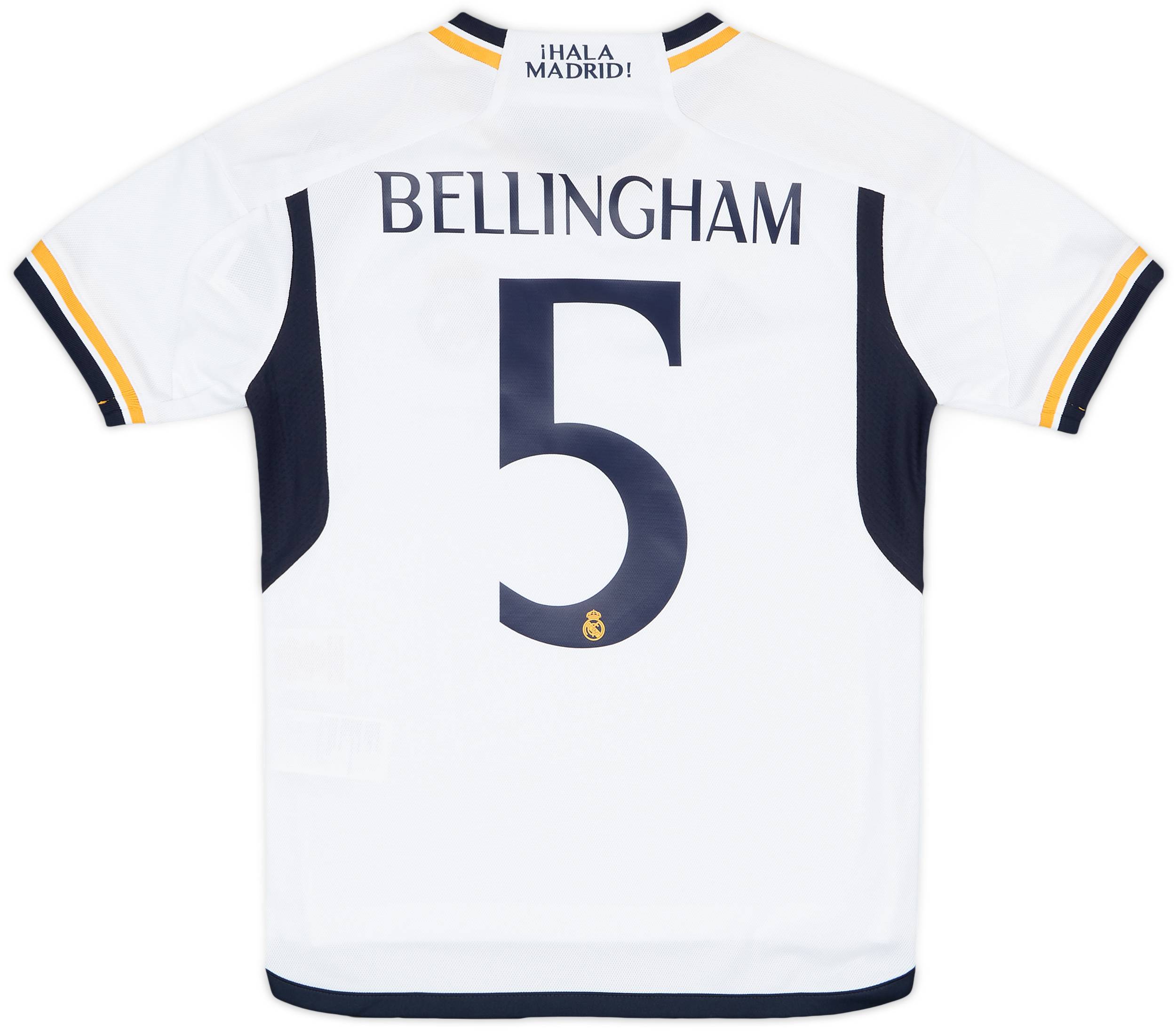 今年も話題の 2023-24 Real Madrid Home Shirt Bellingham #5 (KIDS) ウェア