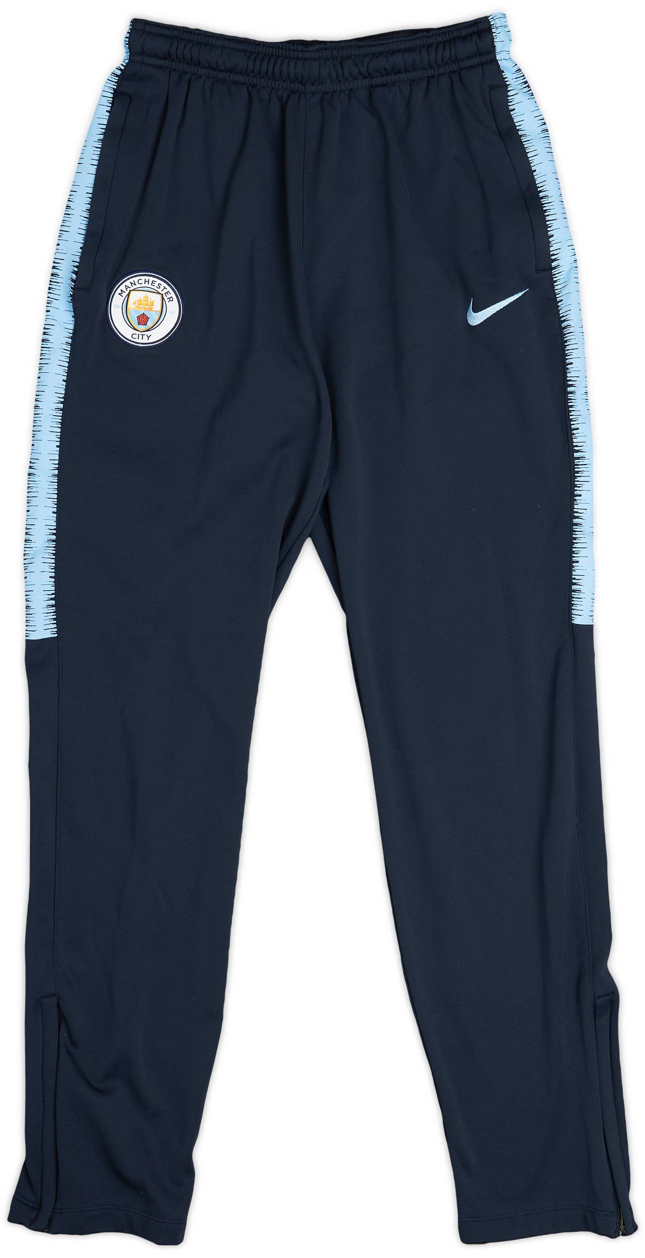 2018-19 Manchester City Nike Track Pants/Bottoms - 9/10 - (S)