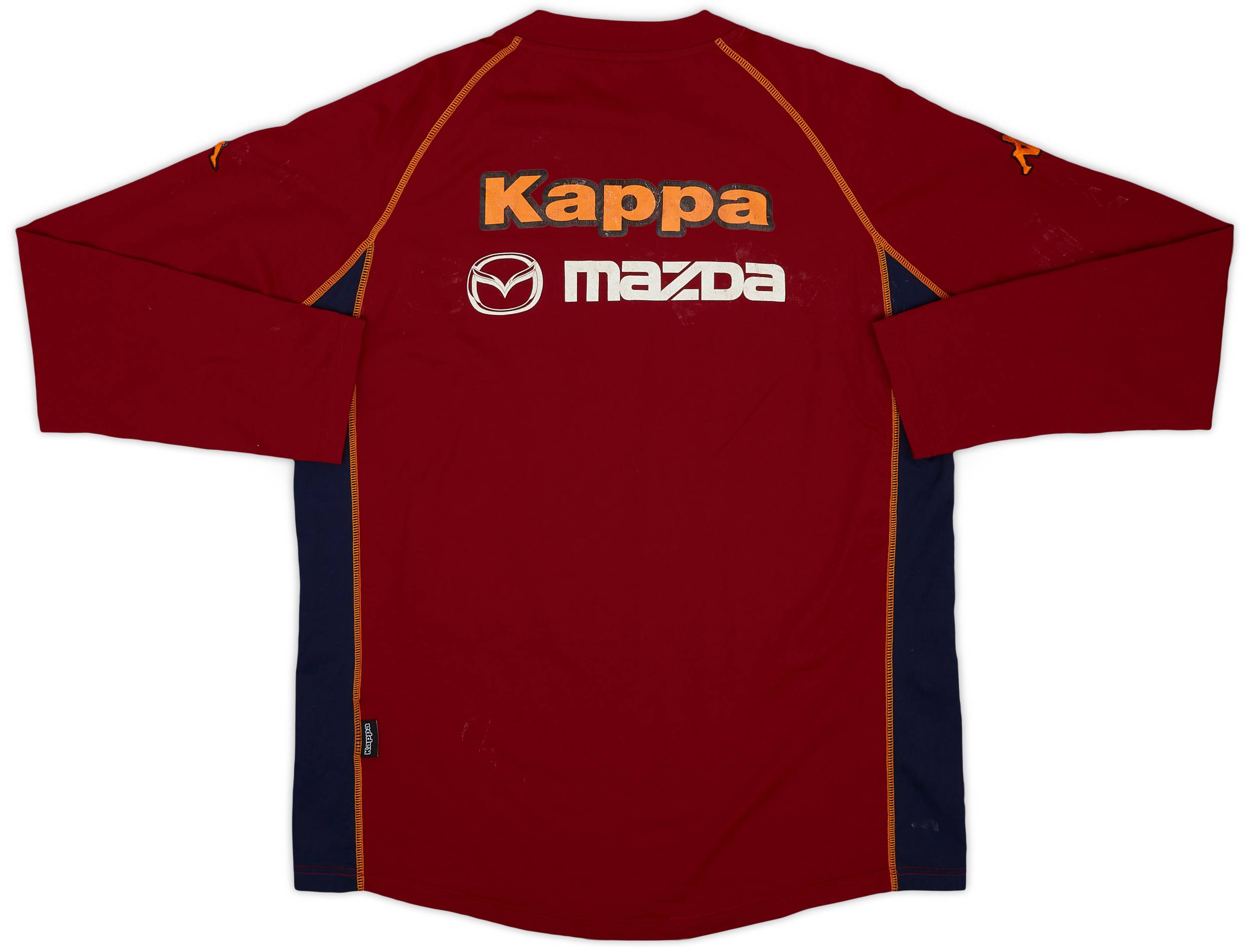 2002-03 Roma Kappa Training L/S Shirt - 6/10 - (XL)