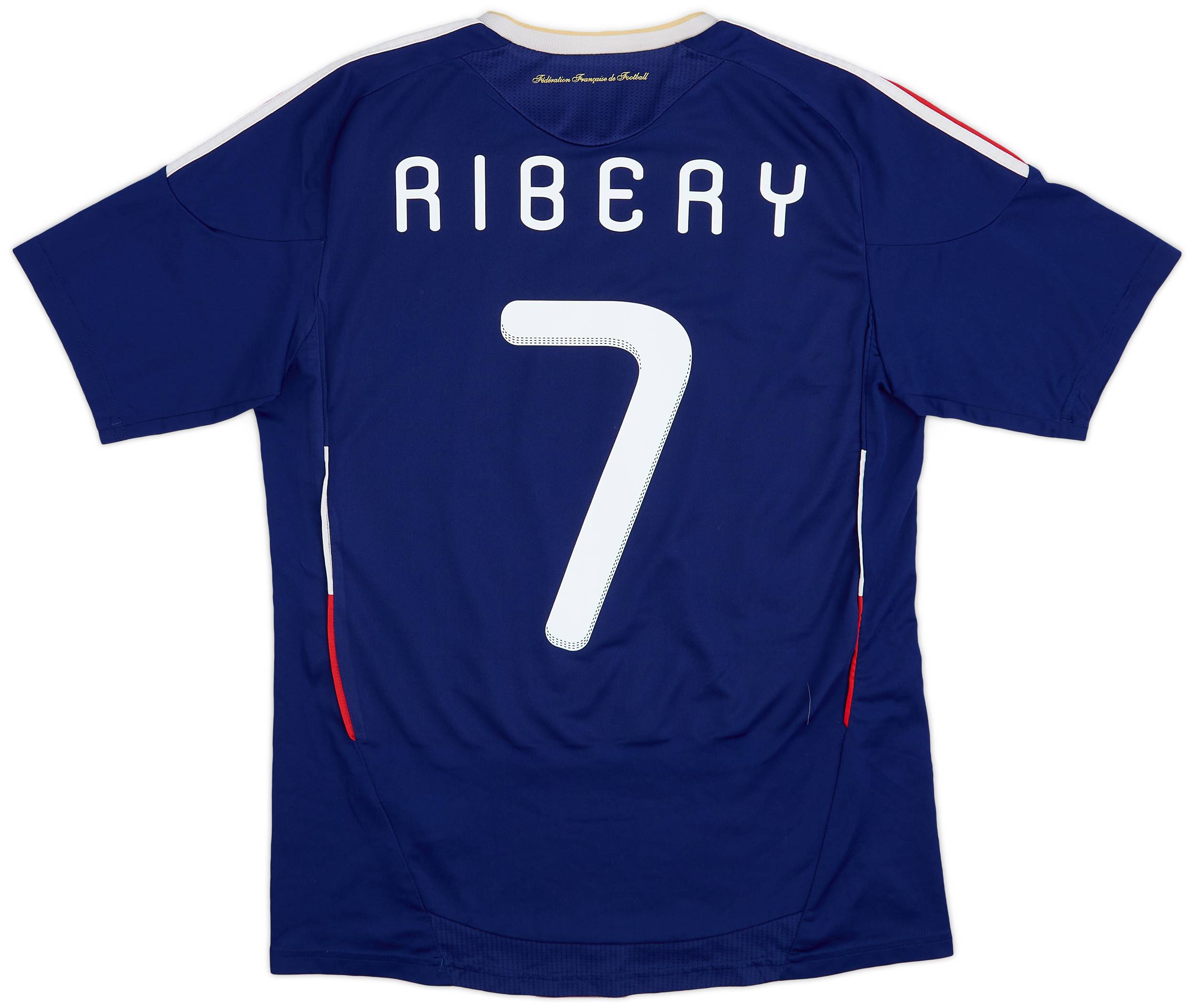 2009-10 France Home Shirt Ribery #7 - 6/10 - (S)