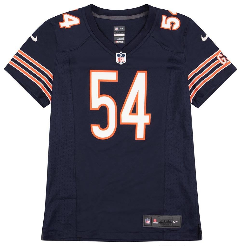 2012 Chicago Bears Urlacher #54 Nike Game Jersey (Home) Womens (S)