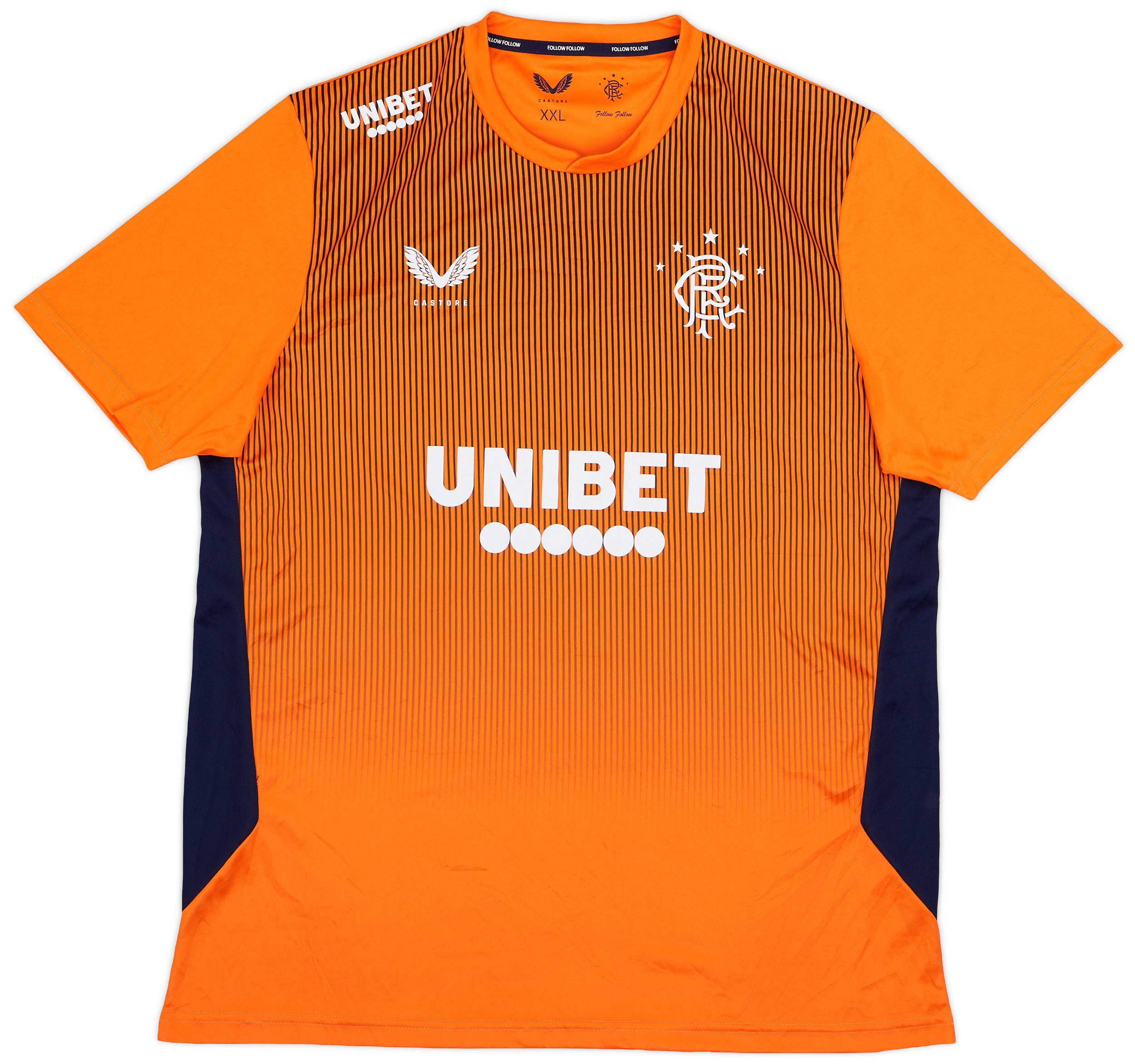 2022-23 Rangers Castore Training Shirt - 10/10 - (XXL)