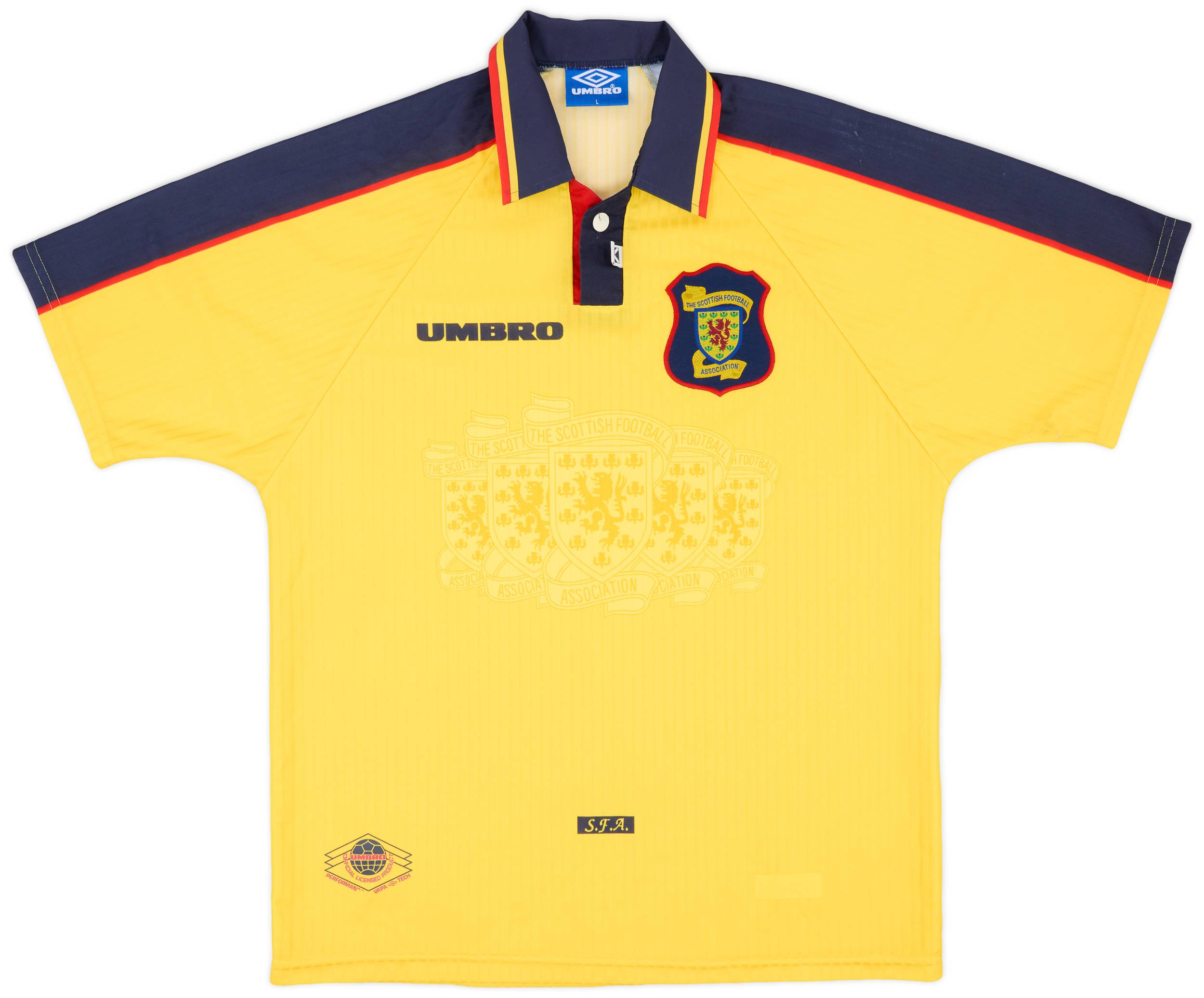 1996-99 Scotland Away Shirt - 5/10 - (L)