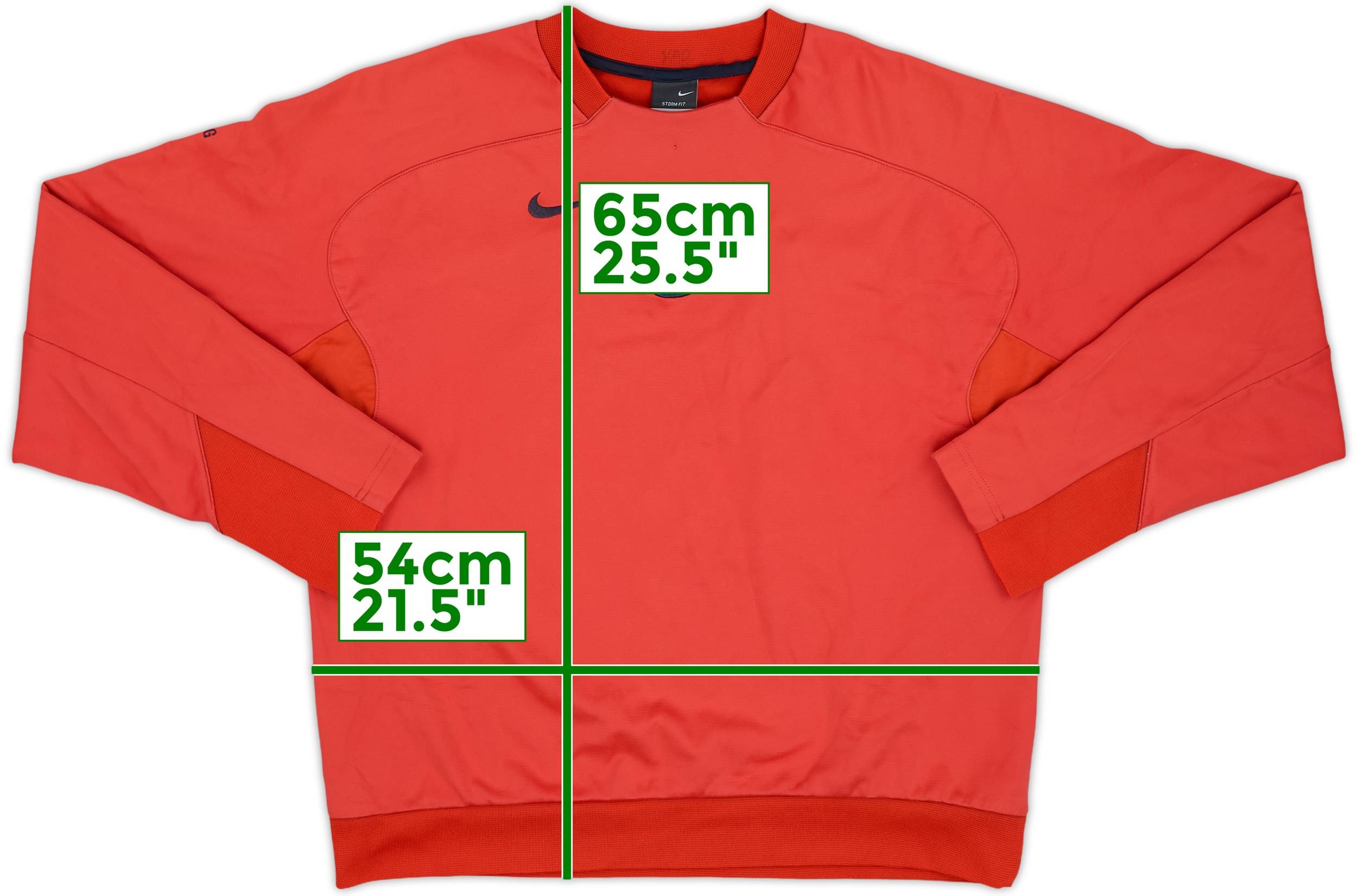 2005-06 Paris Saint-Germain Nike Sweat Top - 8/10 - (M)