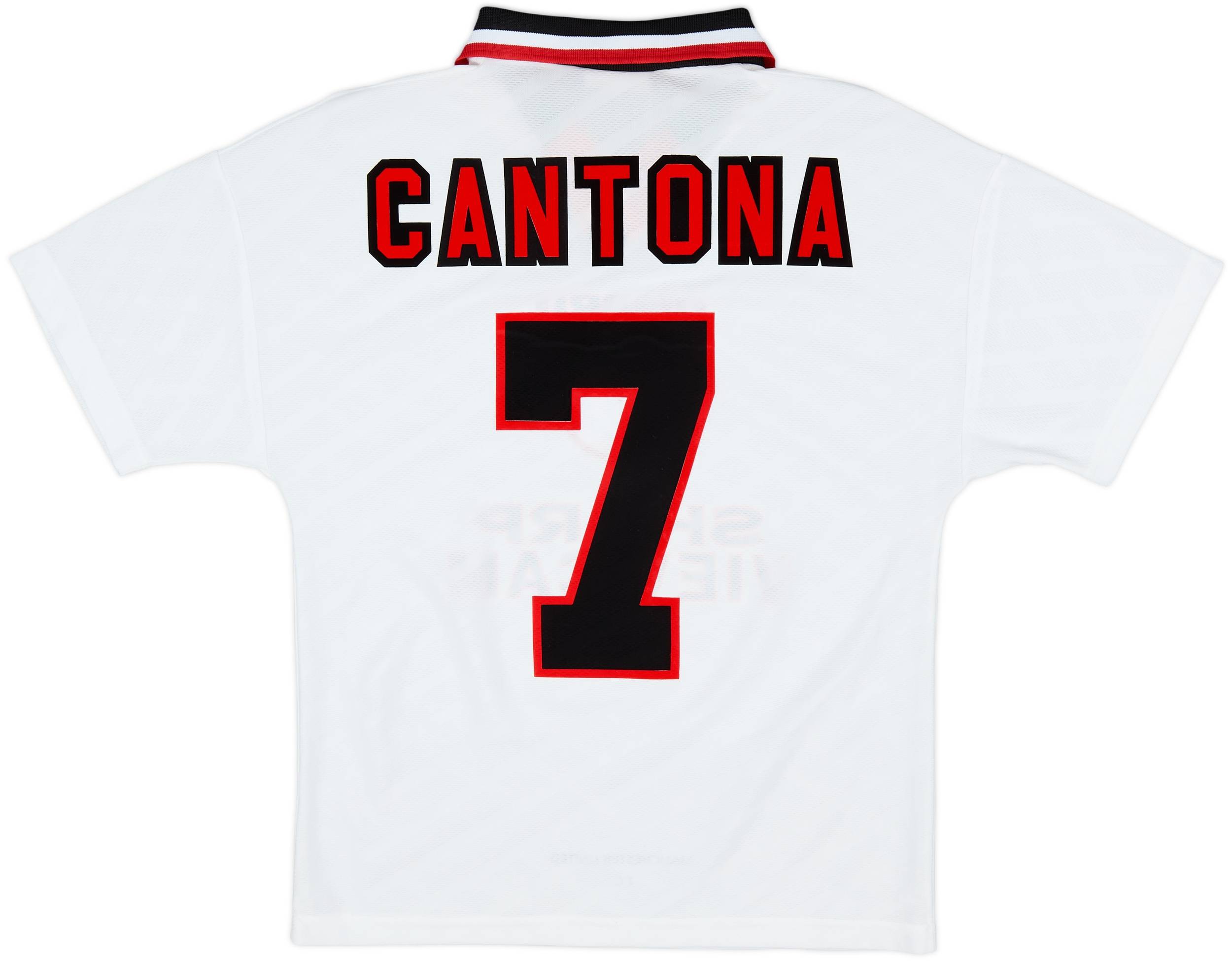 1996-97 Manchester United Away Shirt Cantona #7 - 8/10 - (Y)