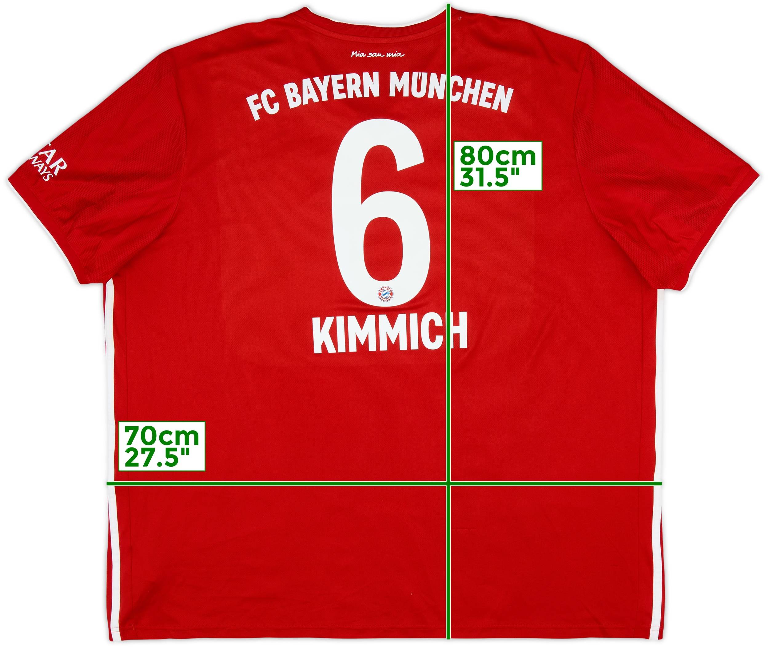 2020-21 Bayern Munich Home Shirt Kimmich #6 - 8/10 - (3XL)
