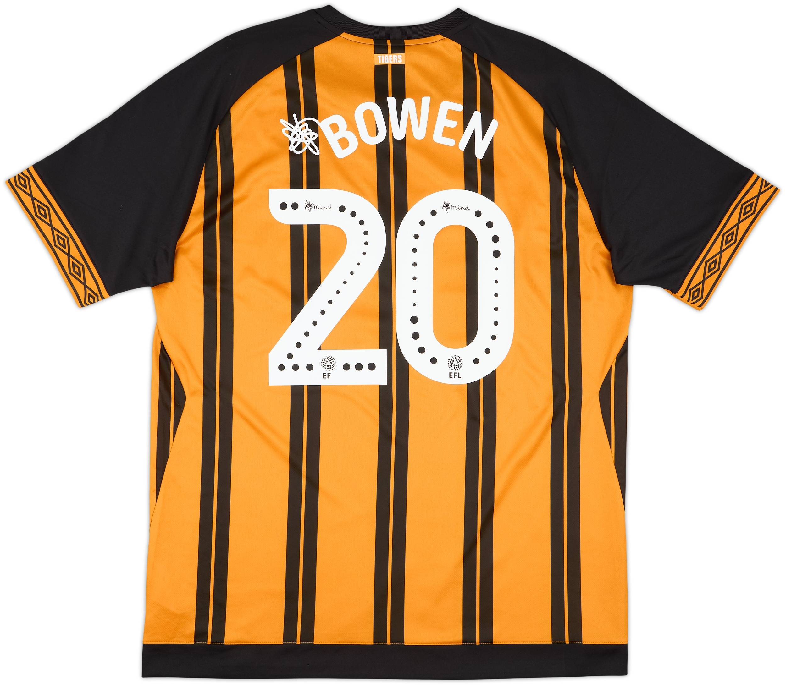 2018-19 Hull City Home Shirt Bowen #20 - 10/10 - (XL)