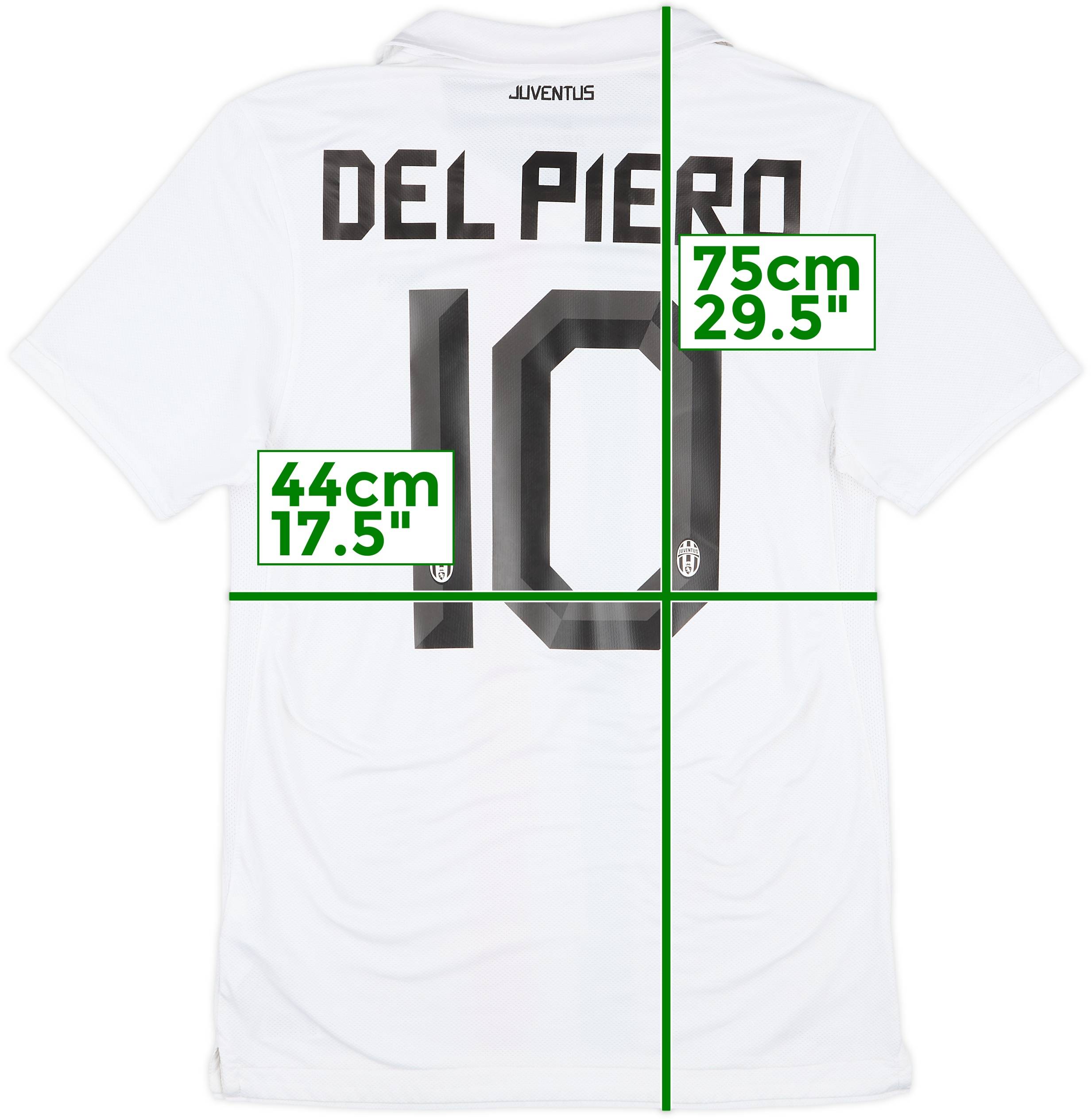 Del Piero Juventus 2010 Jersey 2010-12 Juventus Away Shirt Del