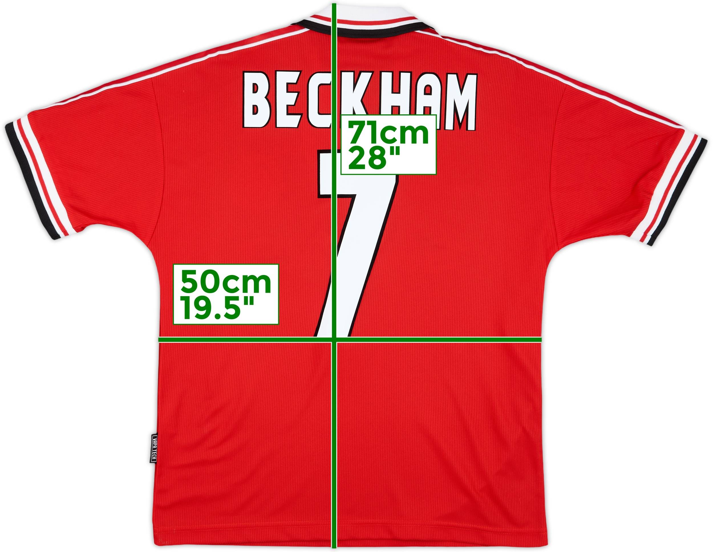 Manchester Beckham 1998/1999 7番 海外正規品 L Vintage David Beckham #7 Manchester United 98/99 Umbro Red