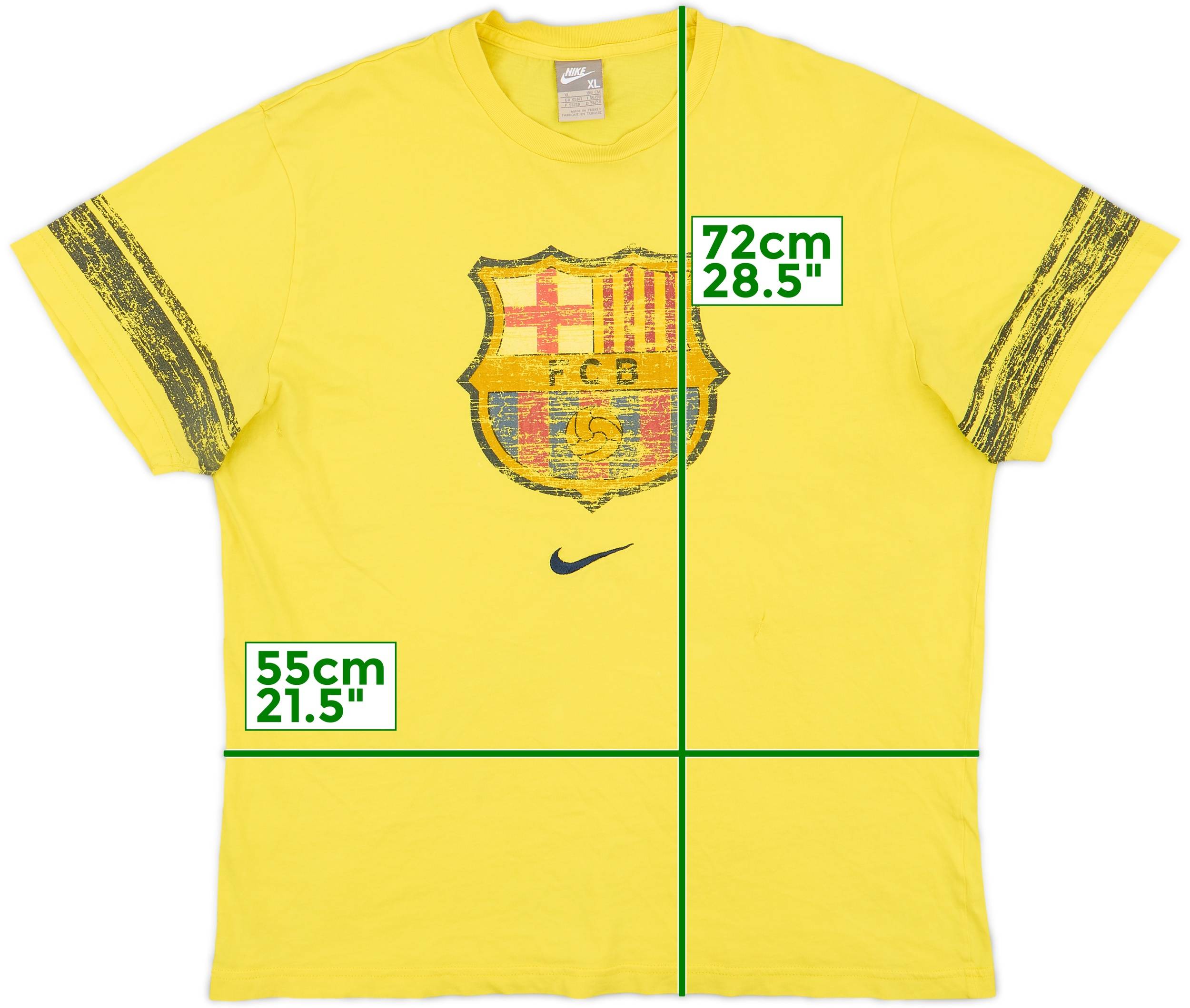 2008-09 Barcelona Nike Cotton Tee - 5/10 - (XL)
