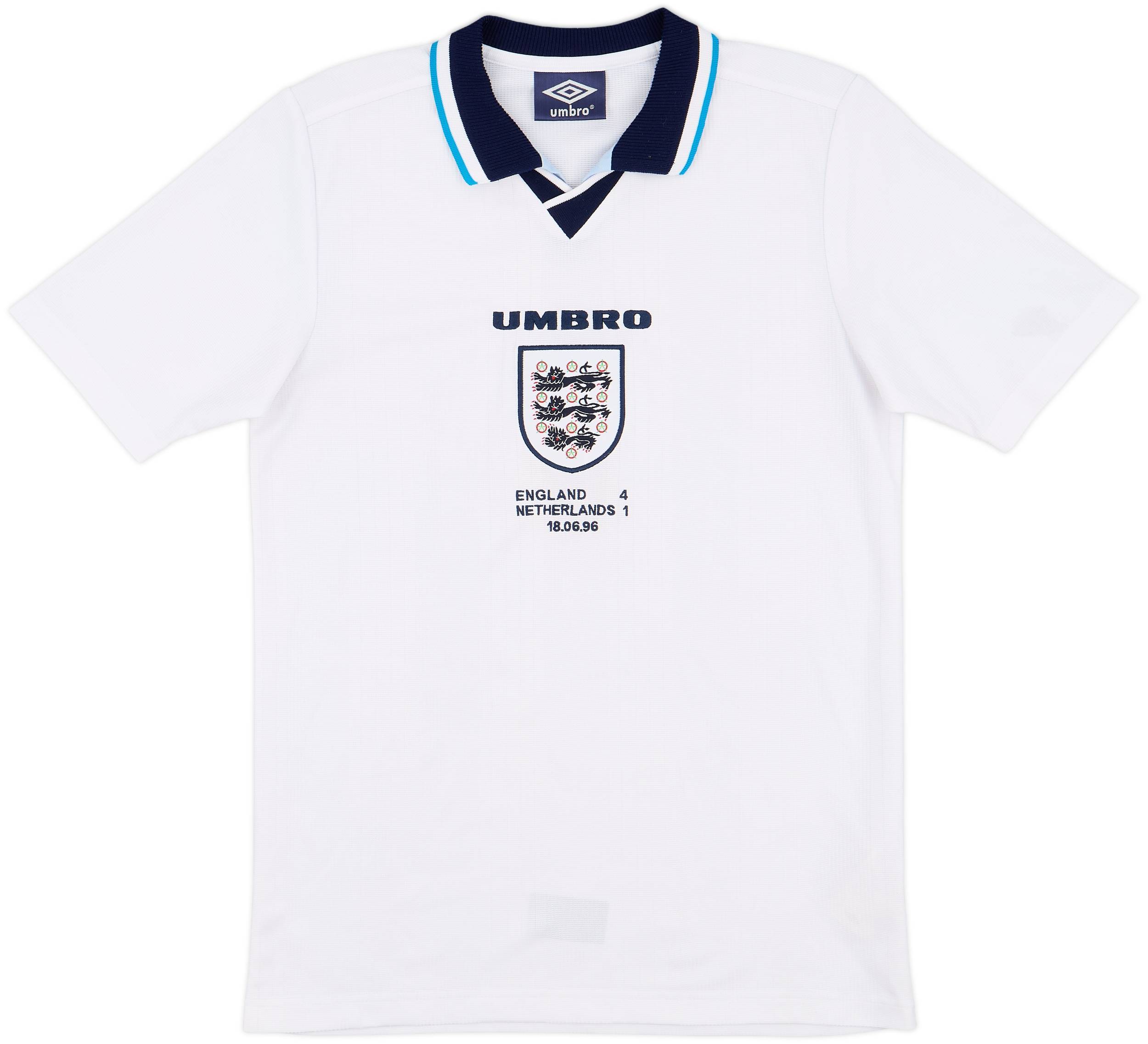 2010 England '1996-98' Umbro Retro Home Shirt - 7/10 - (S)