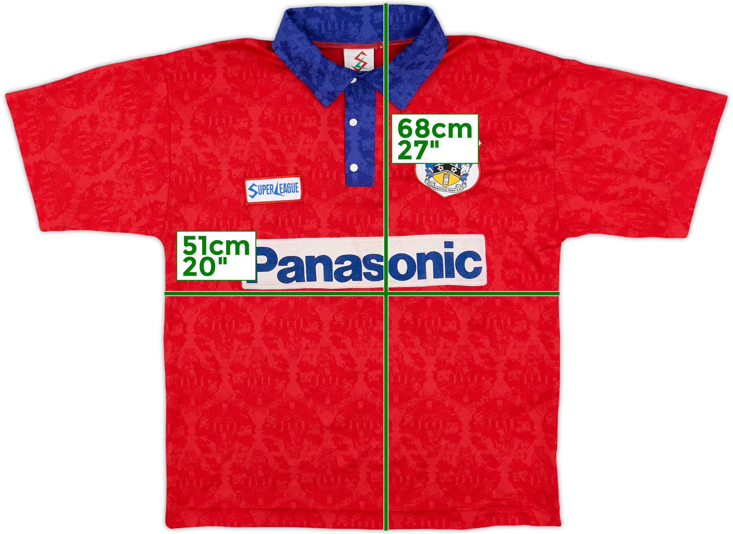 '97-98 ハダースフィールドタウンFC アウェイユニフォーム Huddersfield Town 1997-98 Away Kit